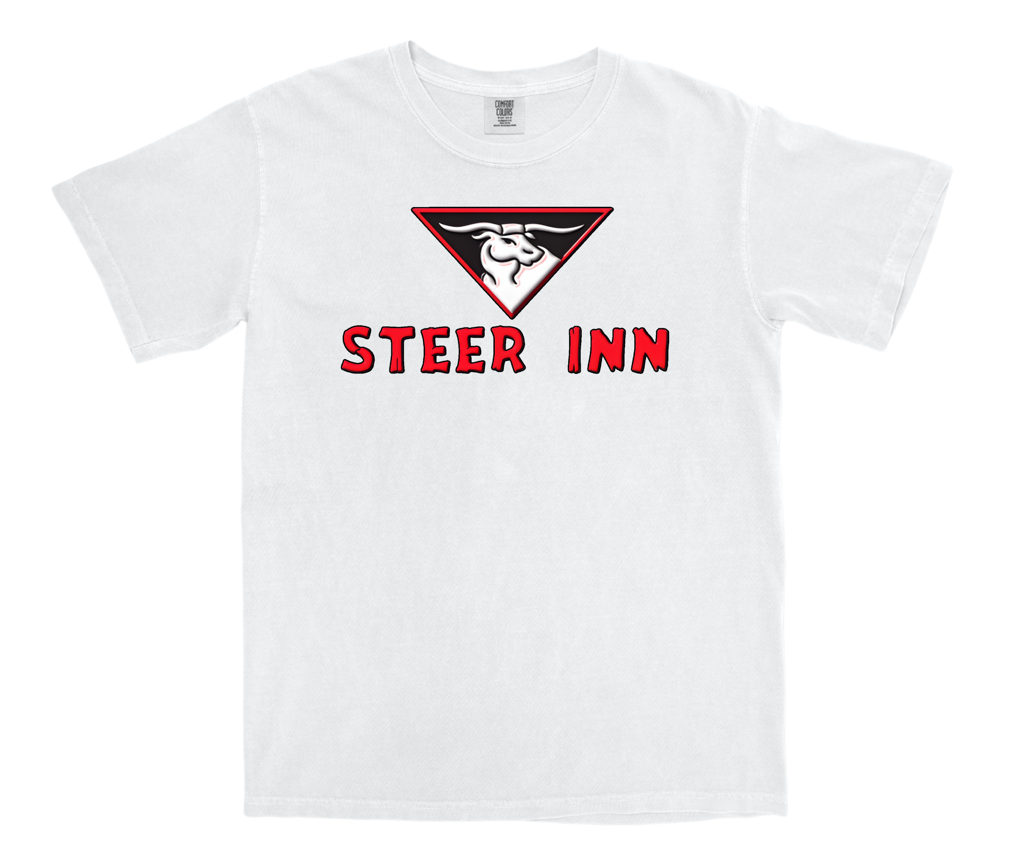 Steer in  white tee.png