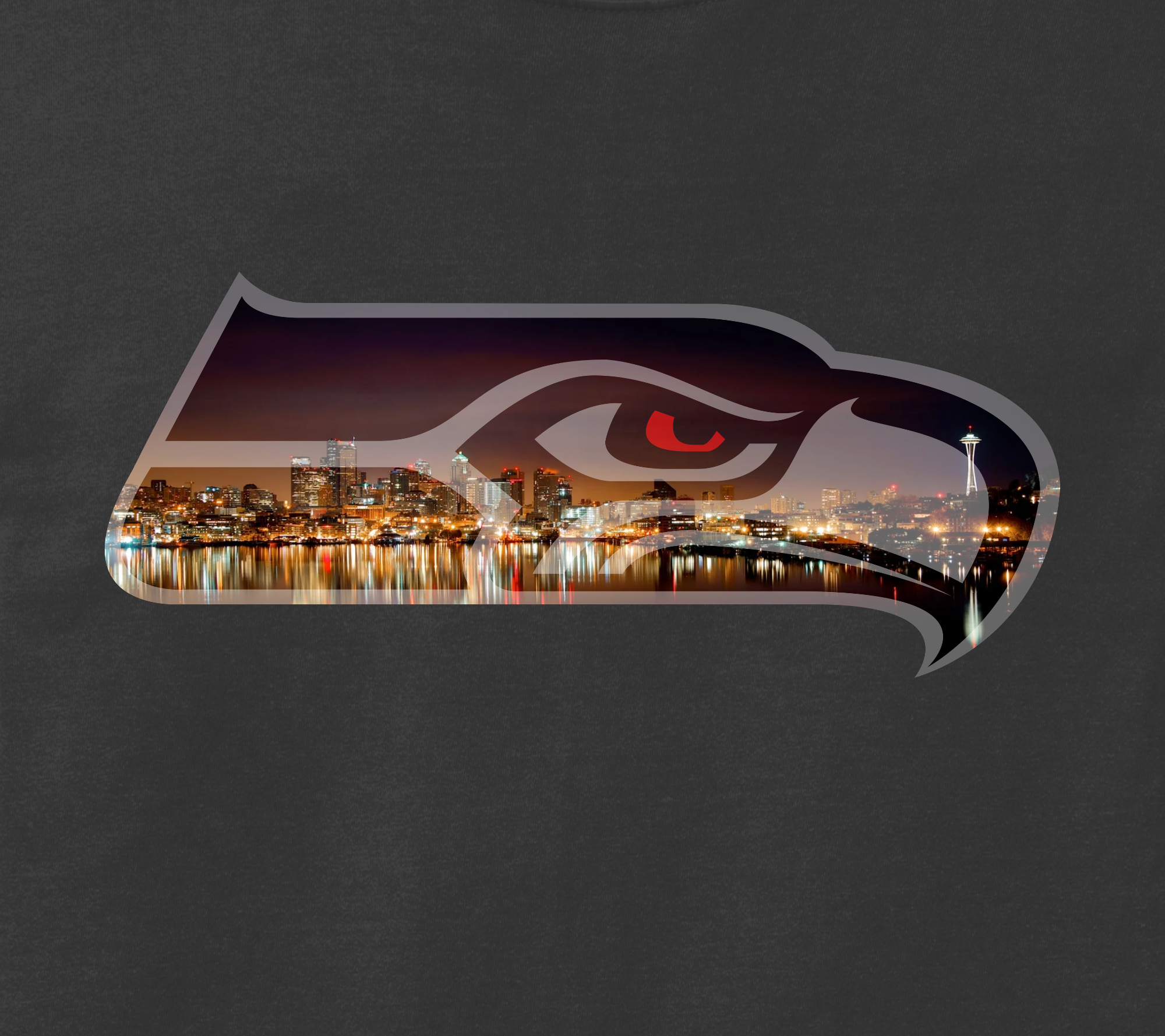 Seahawk Skyline Long Sleeve Tee