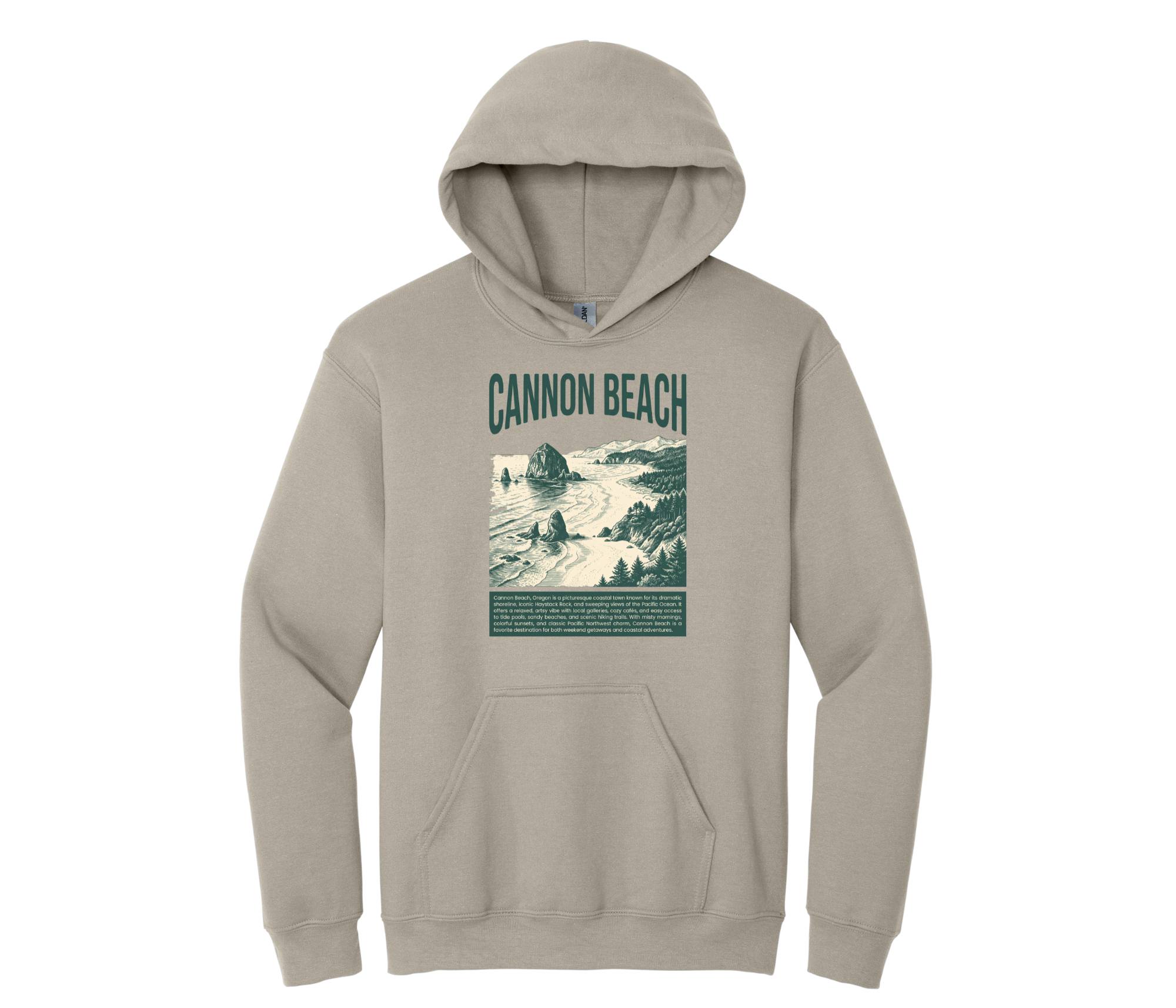 Vintage Cannon Beach Hoodie