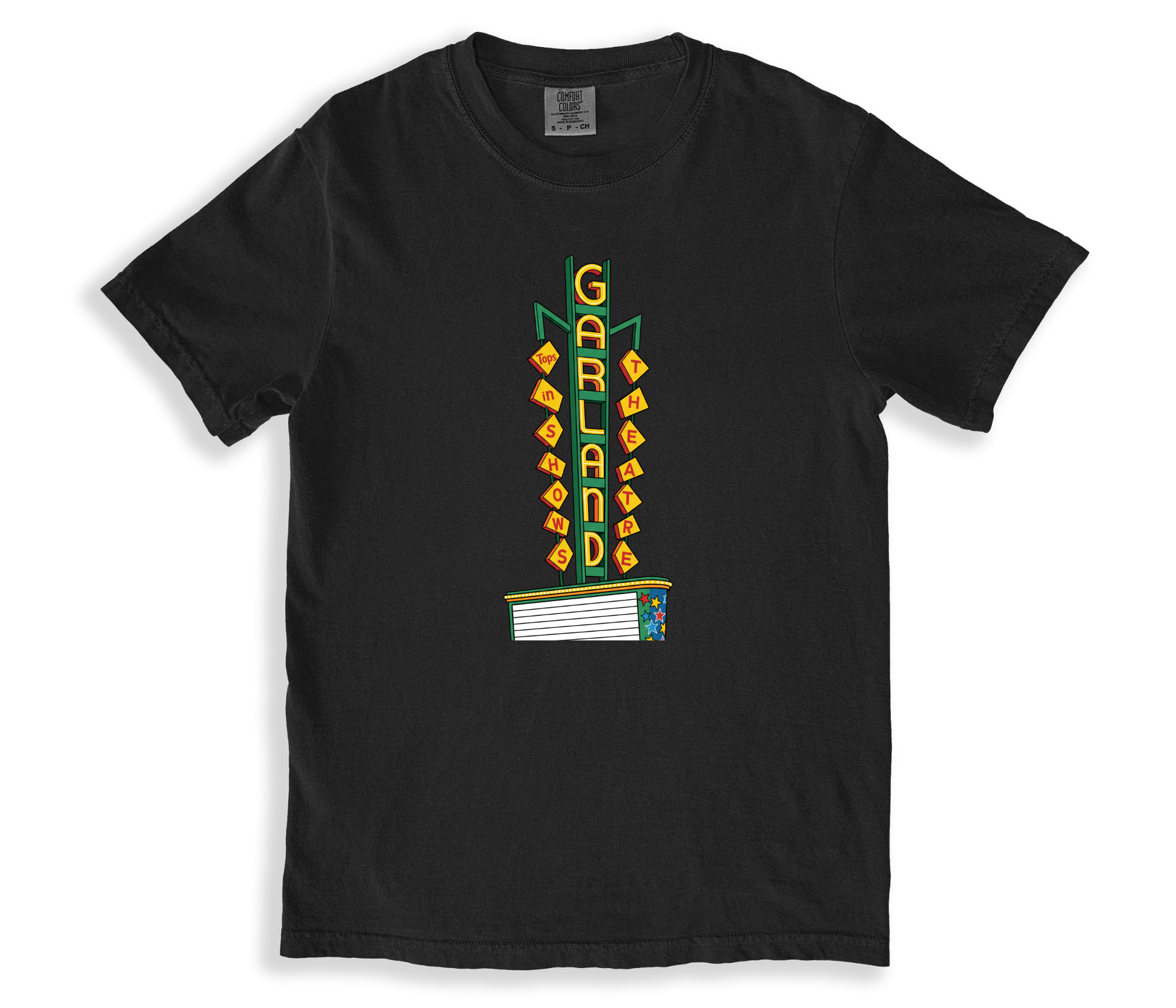 Garland black tee.png