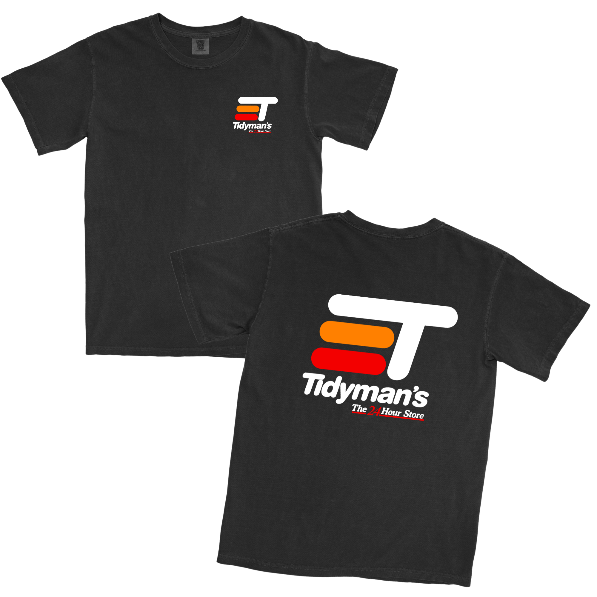 Tidymans black tee.png