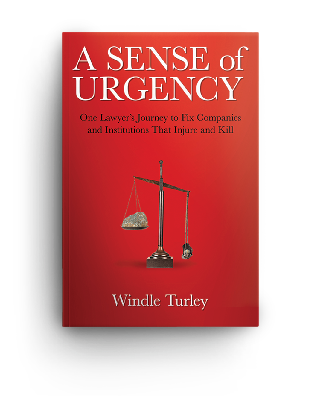 Book cover for "A Sense of Urgency" by Windle Turley