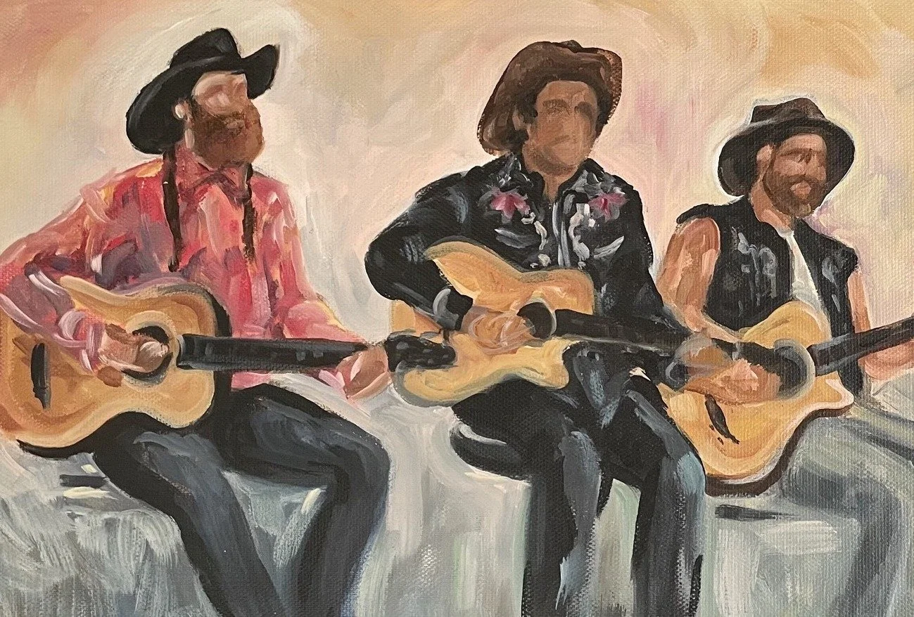 Painting by Jamie Risbourg