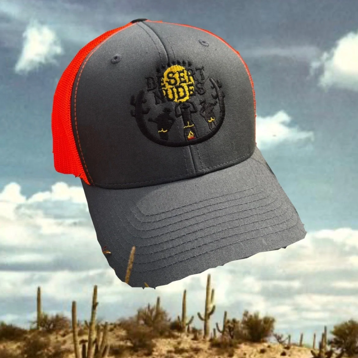 Embroidered Trucker Cap