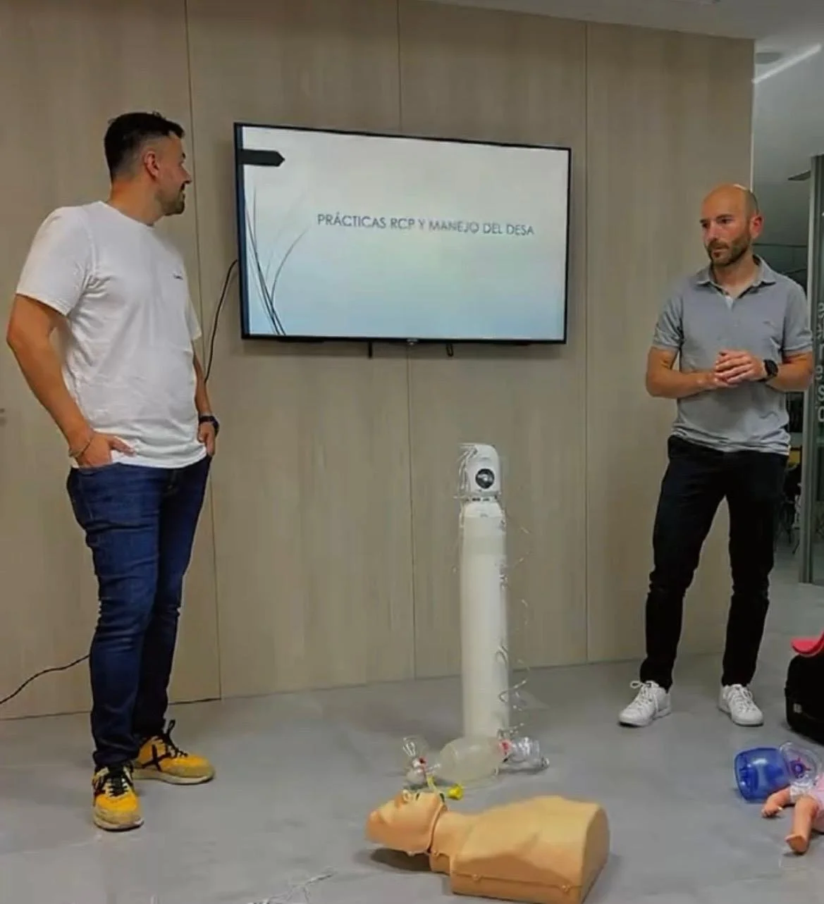 Formación RCP + DESA