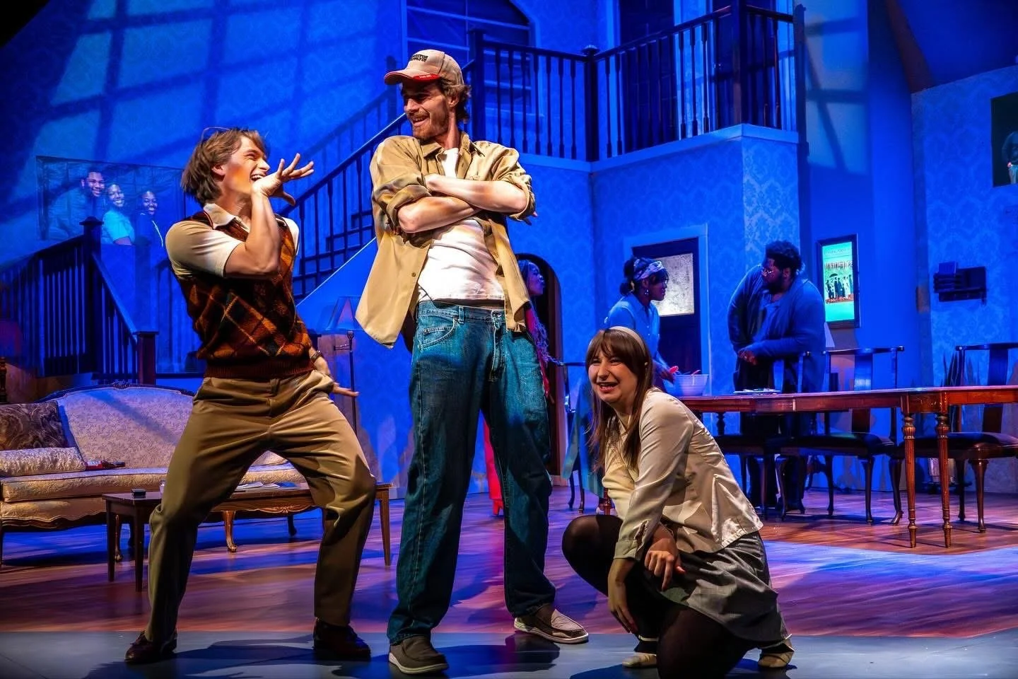 Brandon Engel, Marquette Theatre 'Fairview' production photo.