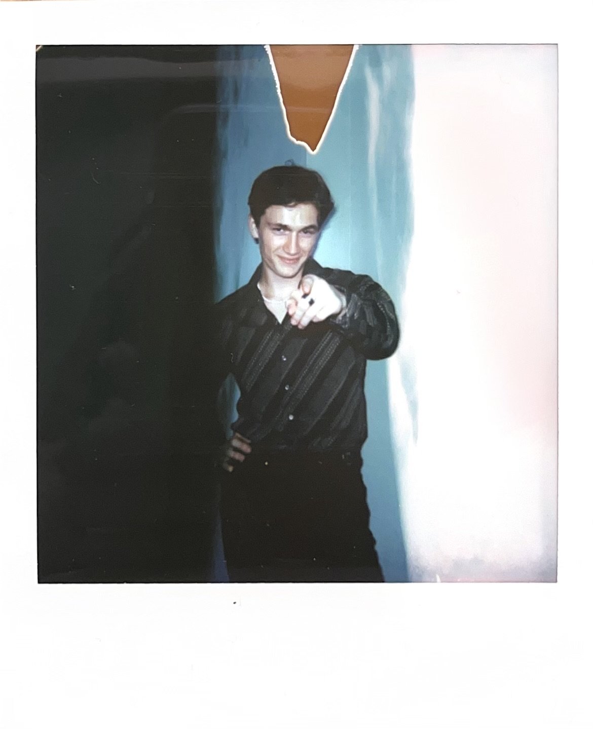 Brandon Engel, 'Bad For Me' polaroid photo.