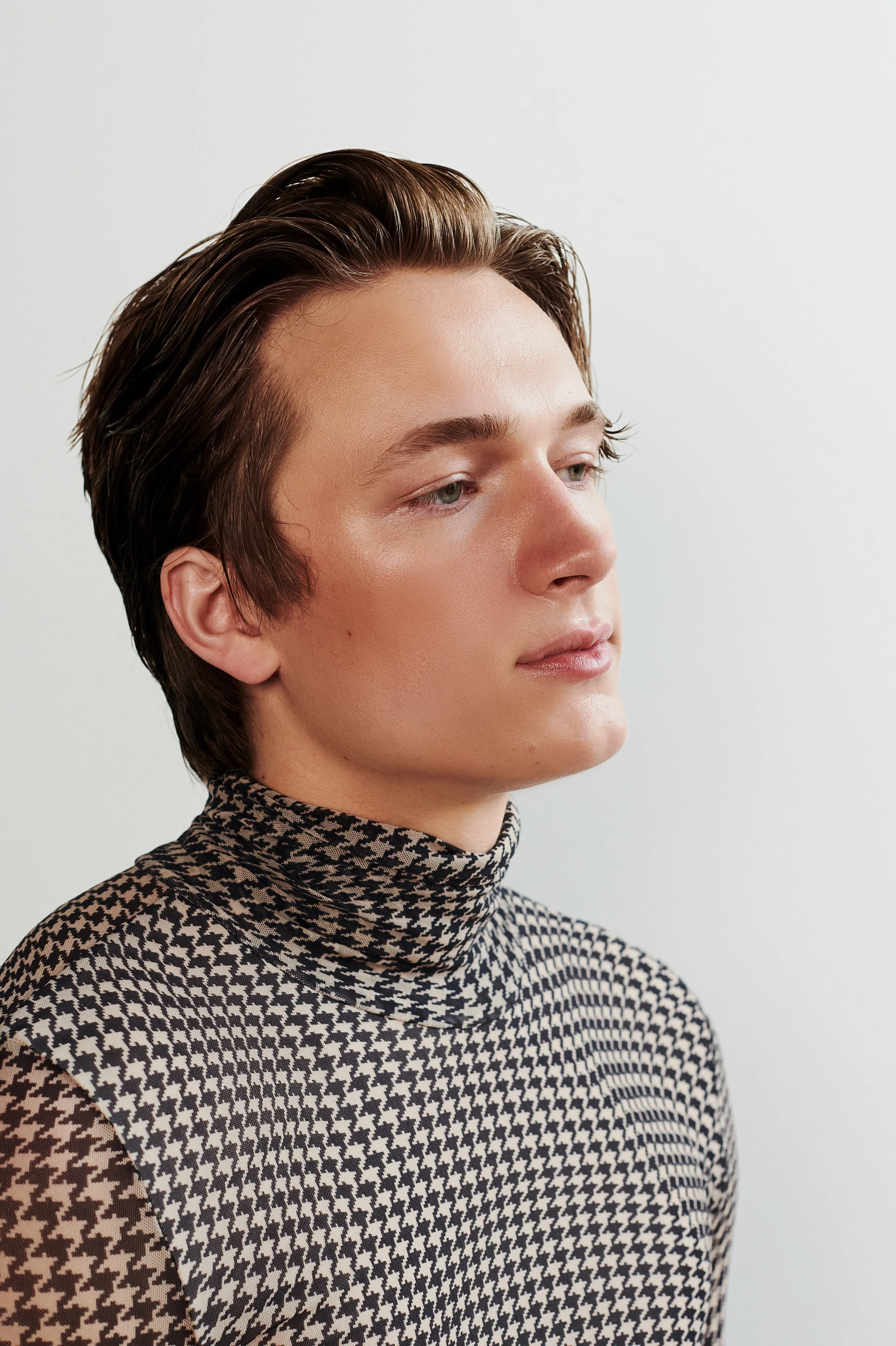 Brandon Engel, Aliza Baran editorial portrait.