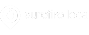 white surefire local logo