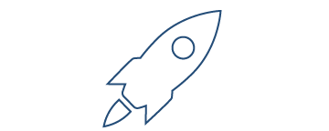 an icon of a rocket launch