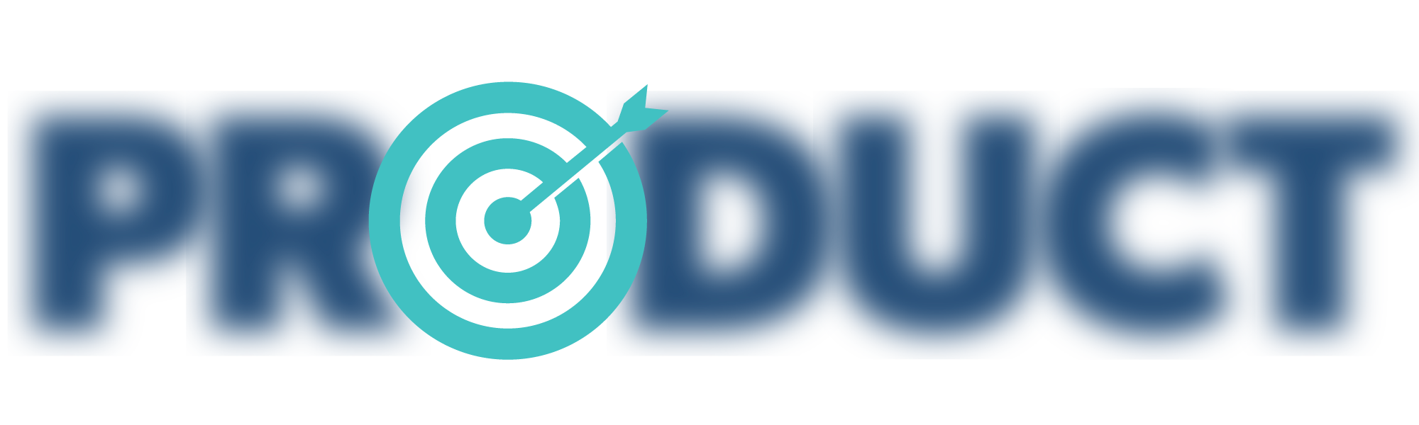 The word product refrencing fractional product consulting with a target for the letter o