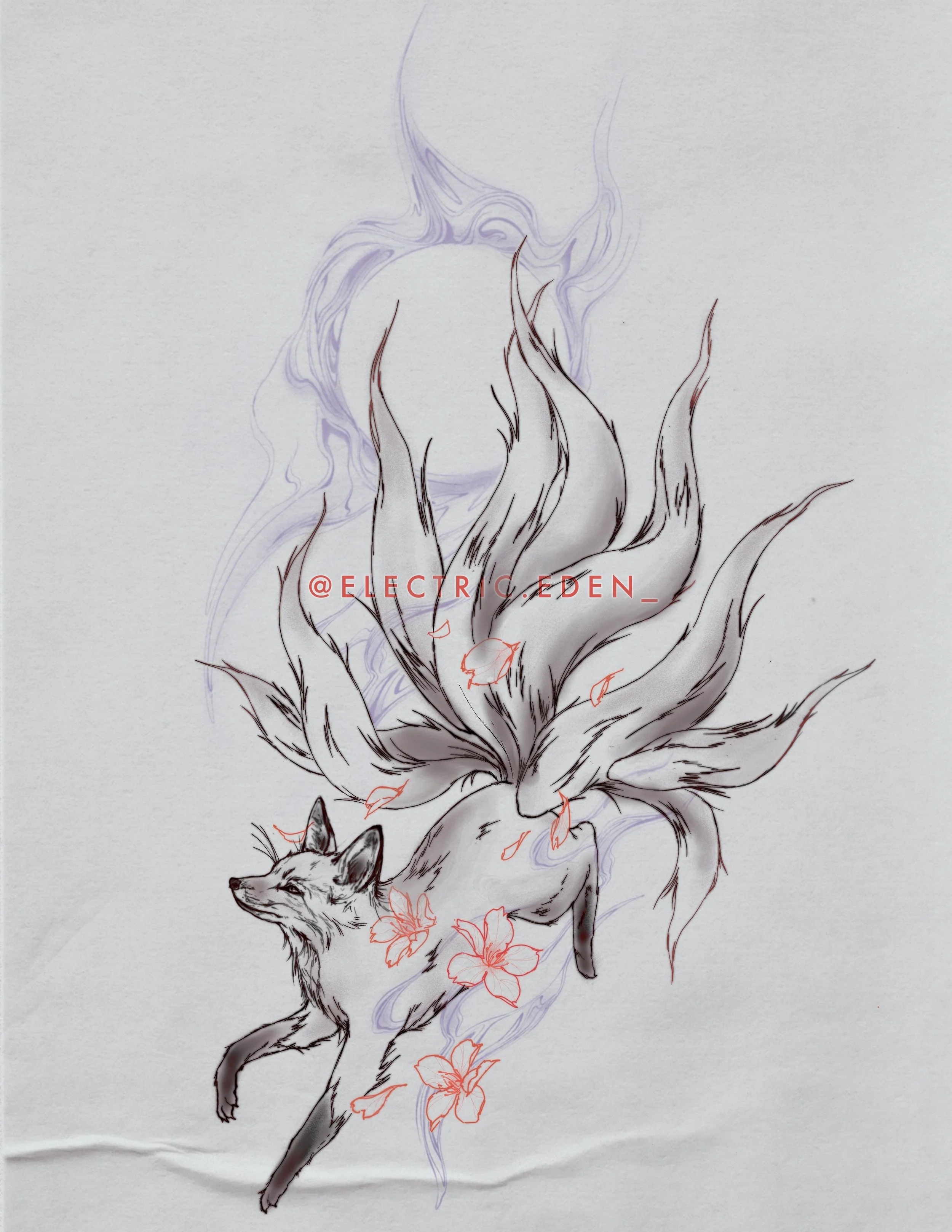 Kitsune x Cherry Blossoms