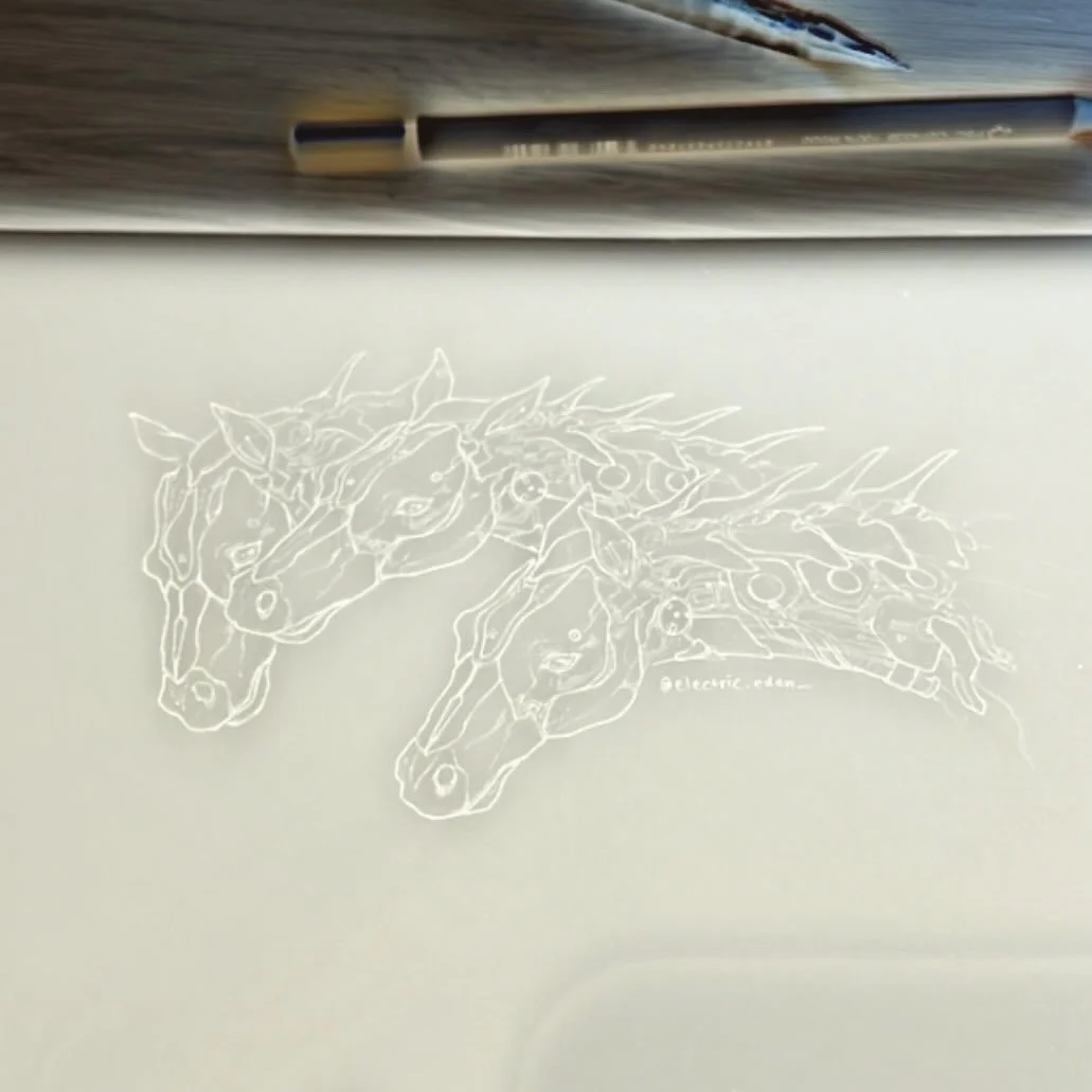 Pharaoh’s Chariot Horses < 𝕔𝕪𝕓𝕖𝕣 ver. >