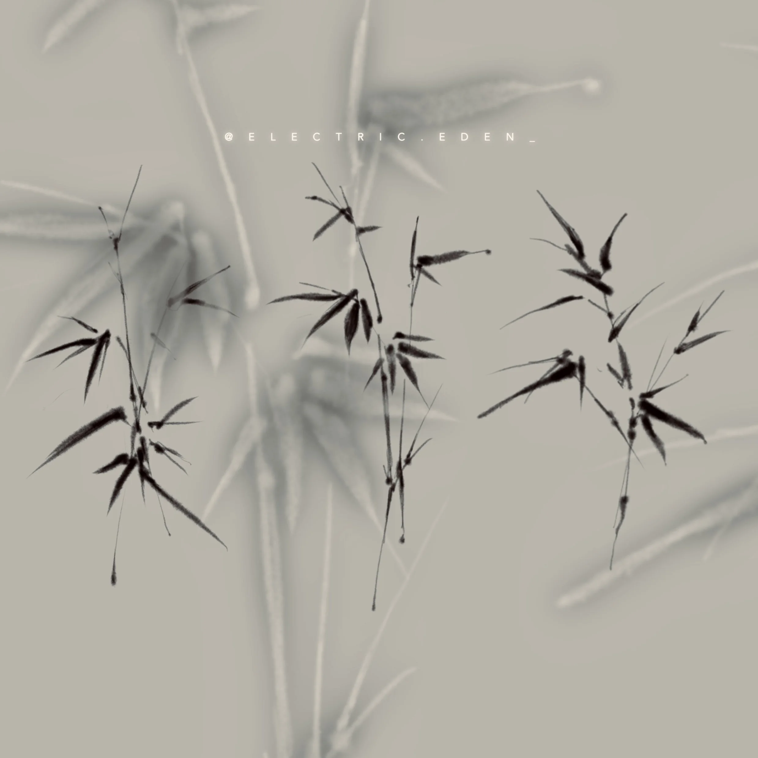 Bamboo (Oriental brushwork style)