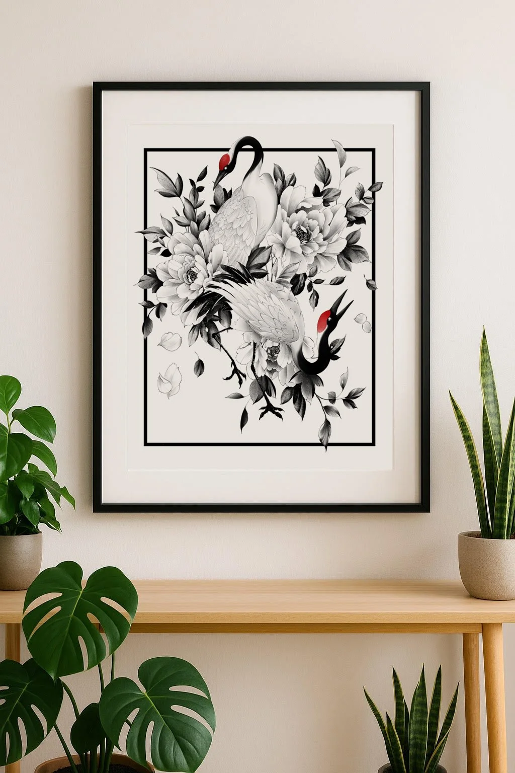 crane and peonies print example.jpg
