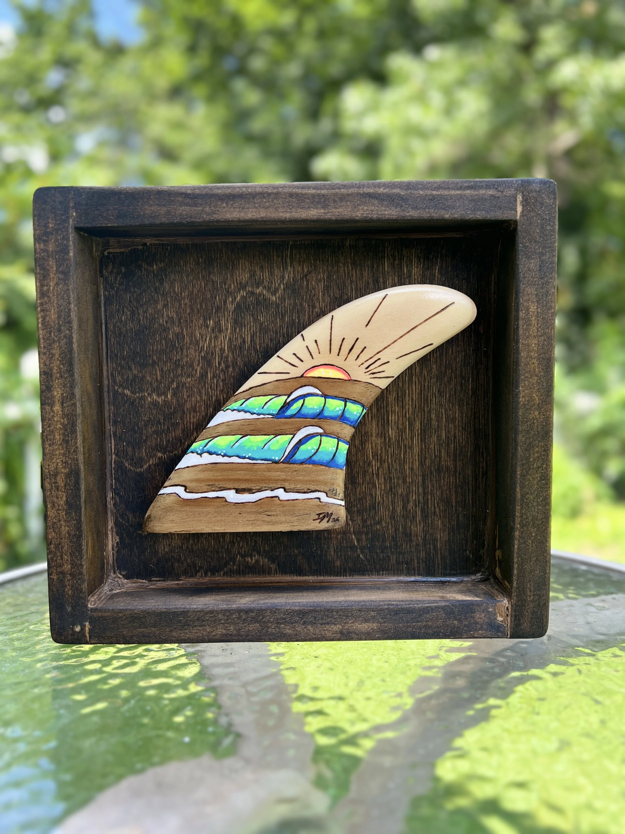 Lefthand Peelers Home Decor Surfboard Fin Art