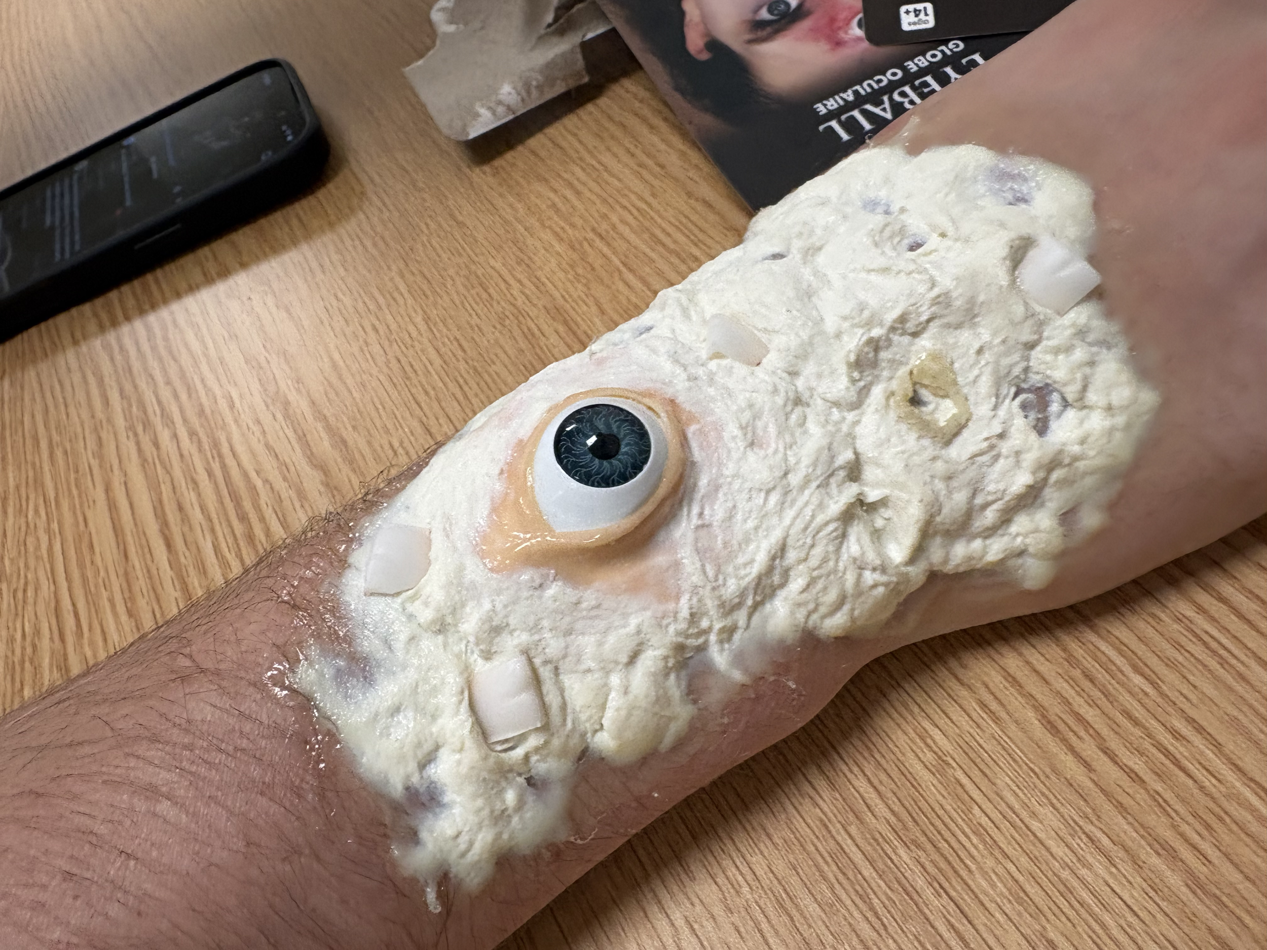 Base with eye and teeth added, plus refinement to the form 