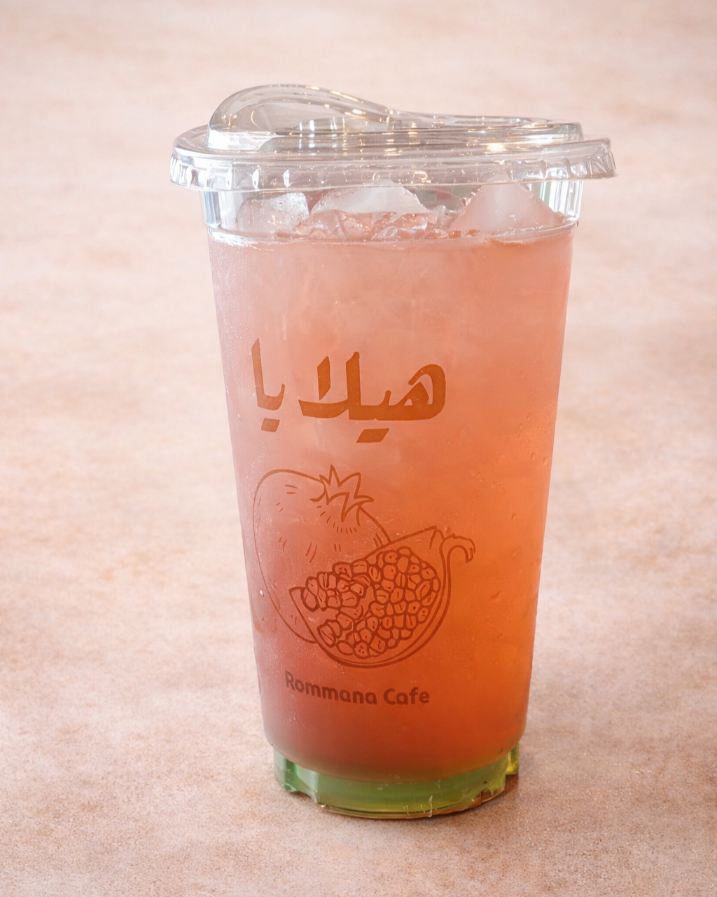 A refreshing iced beverage from Rommana Cafe.
