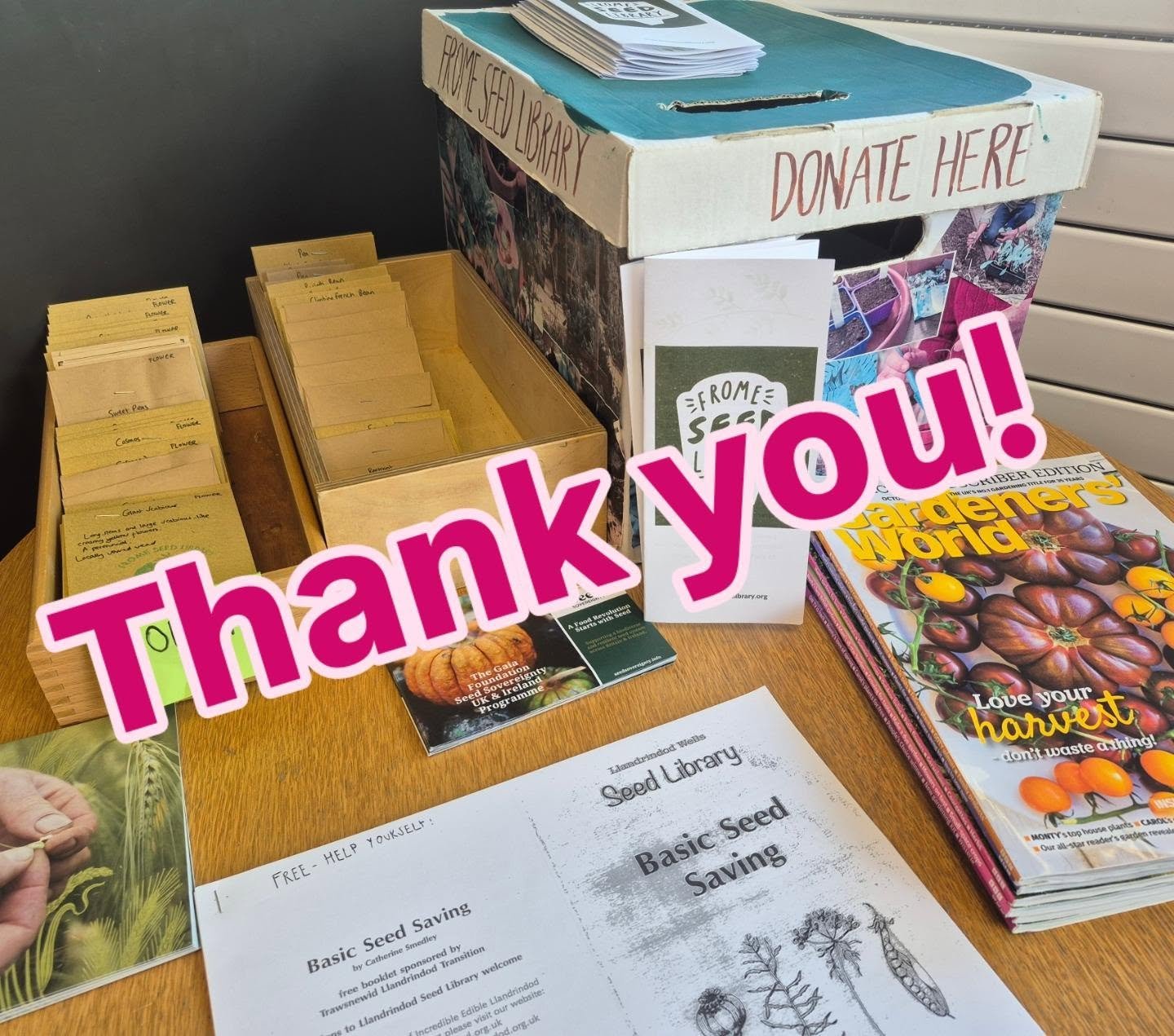 Well, the past 24 hours have been WILD! 😅

Thank you to everyone who responded to our story about the dumping of the Seed Library Garden. It's all been quite overwhelming, but it has restored my faith in humanity somewhat, so thank you.

If we ever 