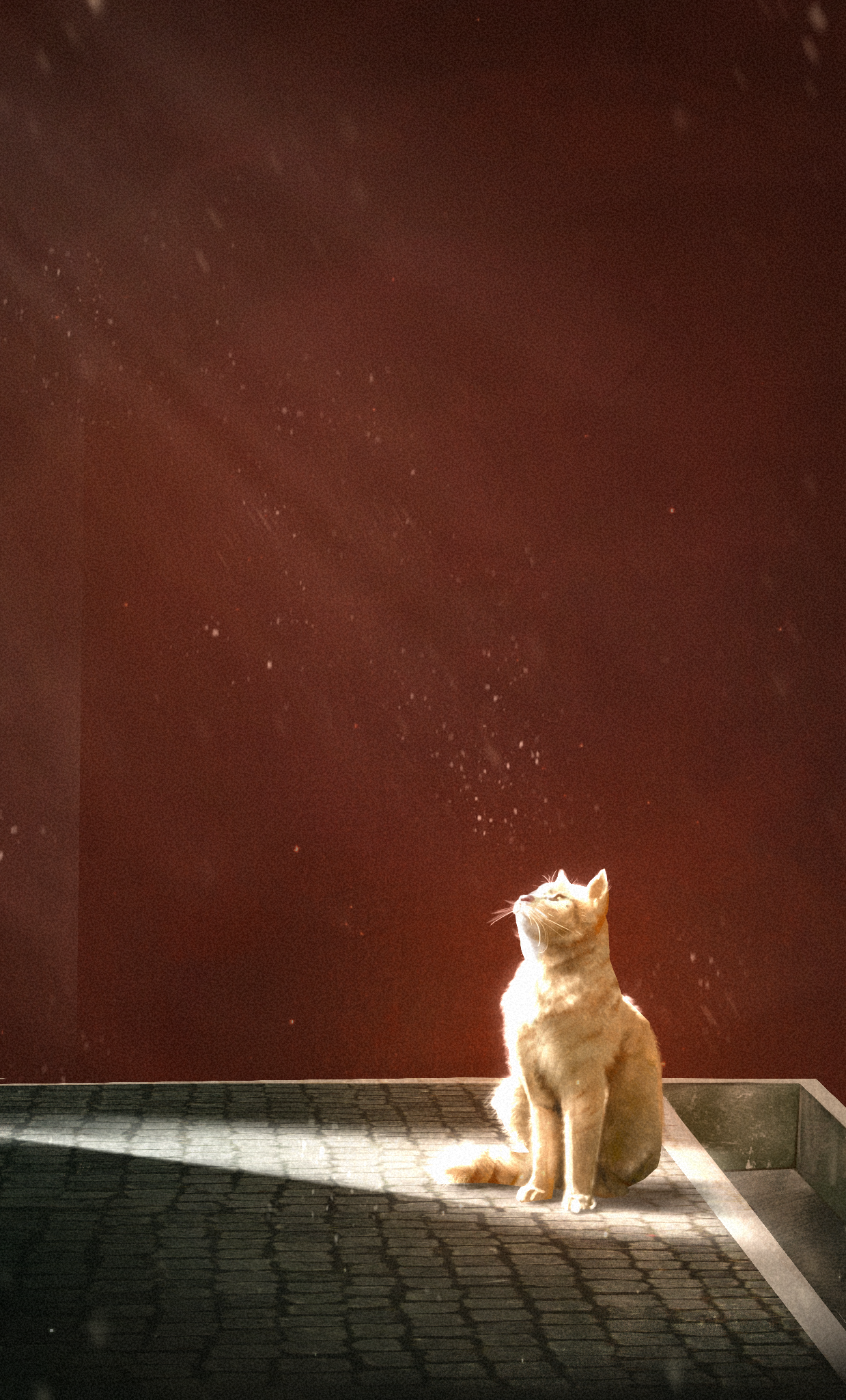 art study, focus: lighting/fur texture