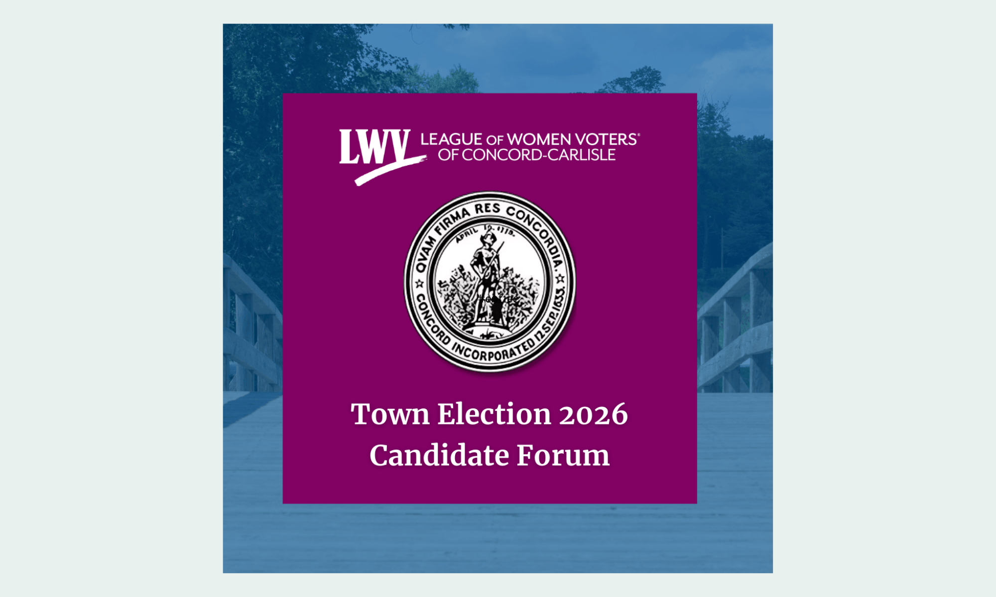 LWVCC Candidate Forum