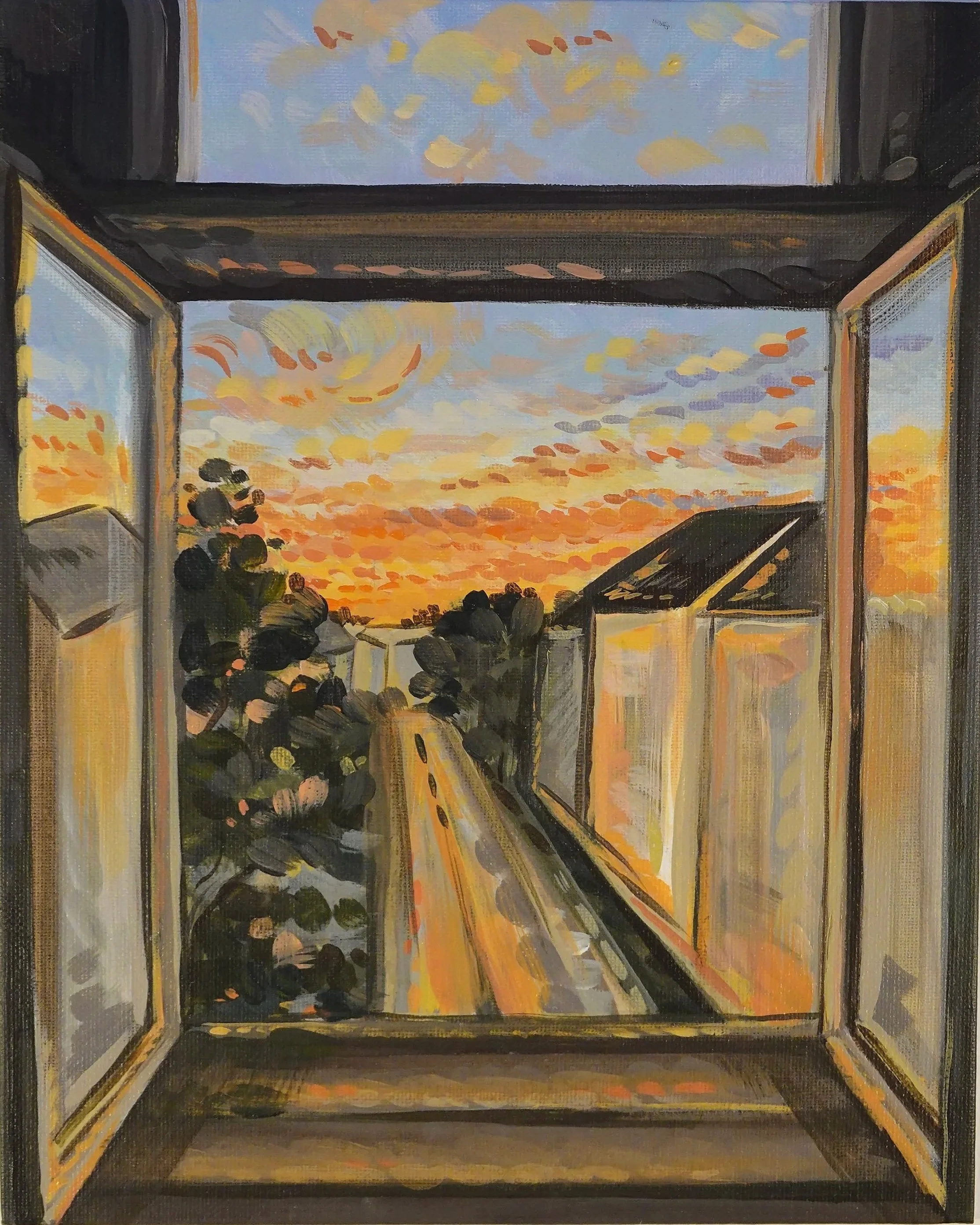 How Often do we Miss it?
Inspired by Prague, Czech Republic,
30 x 24 cm