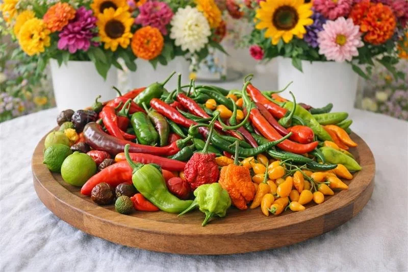 Fresh Garden Peppers