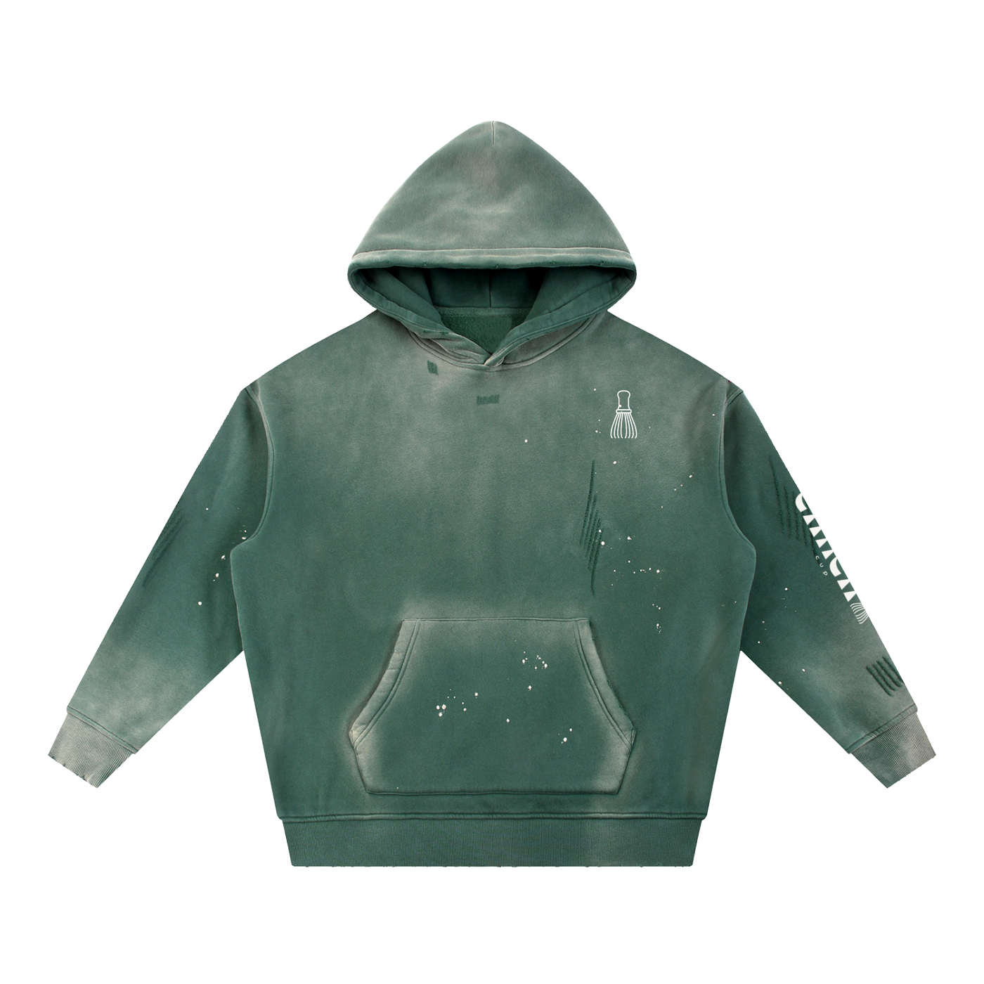 ChaChaCup Hoodie (Washed sage)