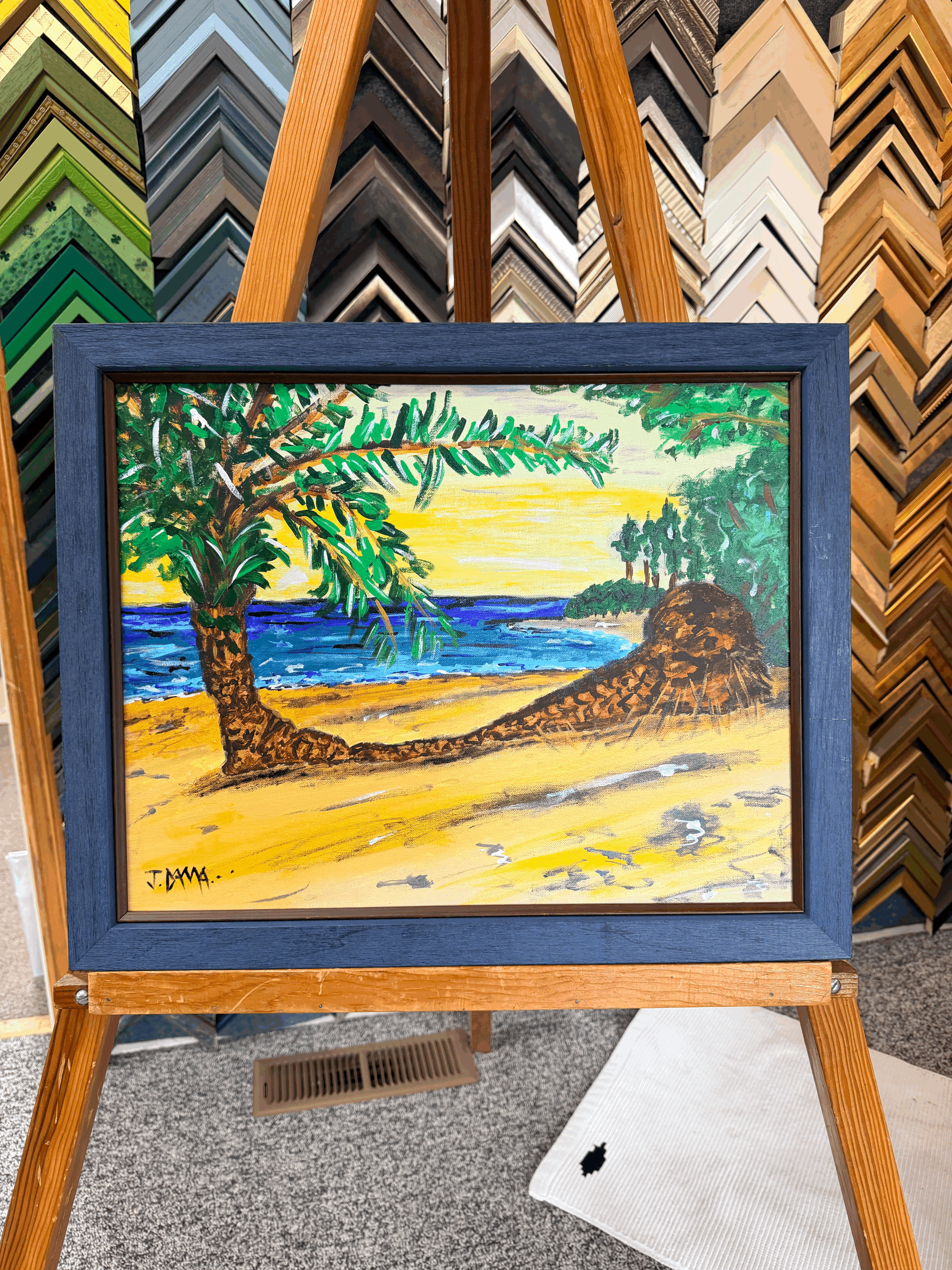 "Fallen Palm"