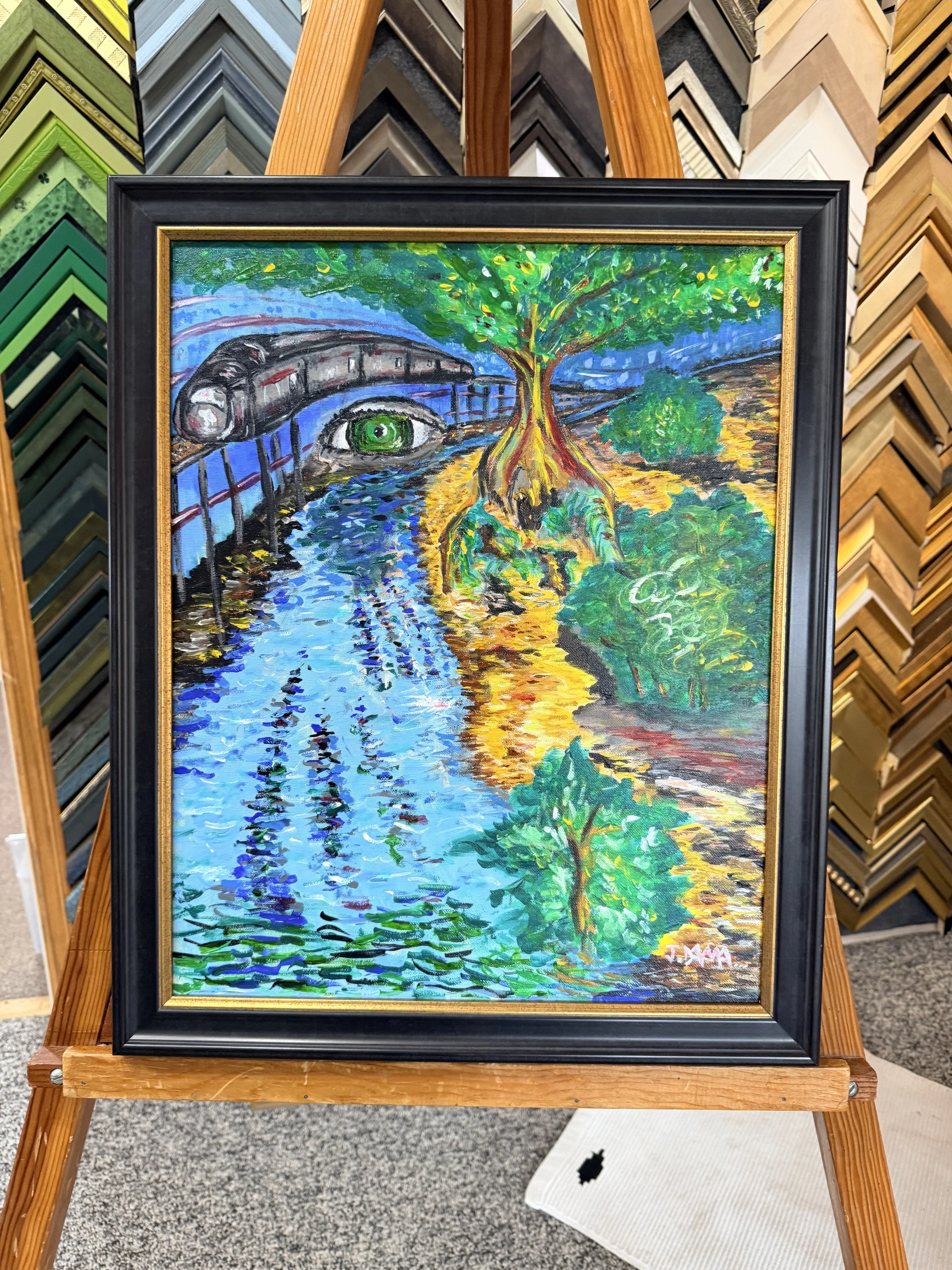 Mental health eye brain Damasiewicz