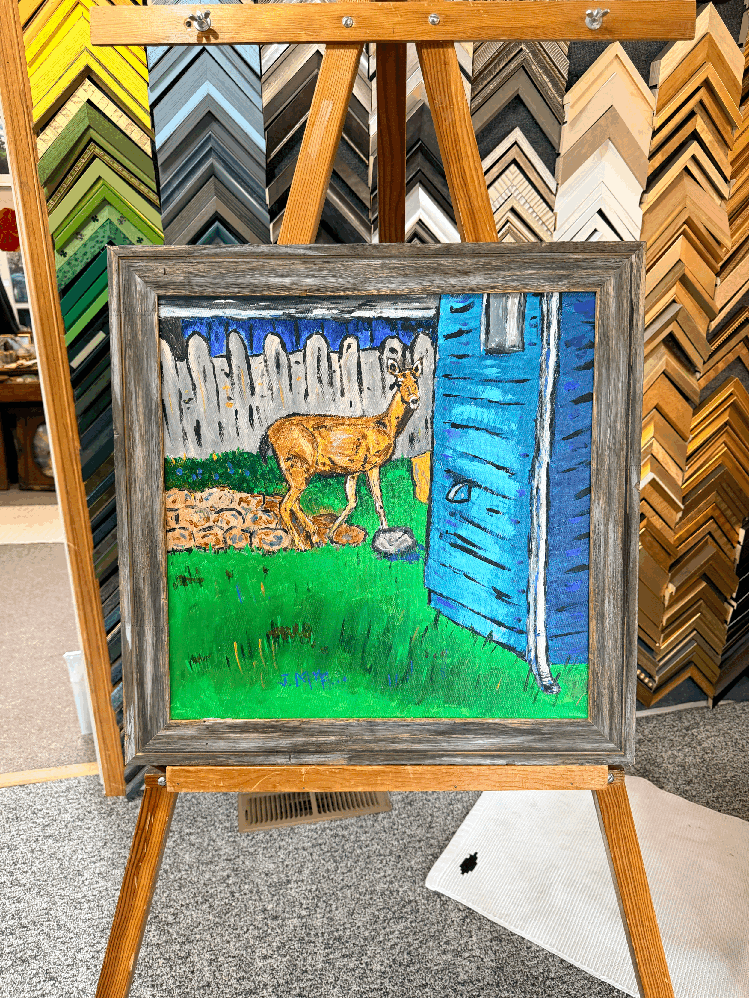 "Friendly Neighborhood Deer"