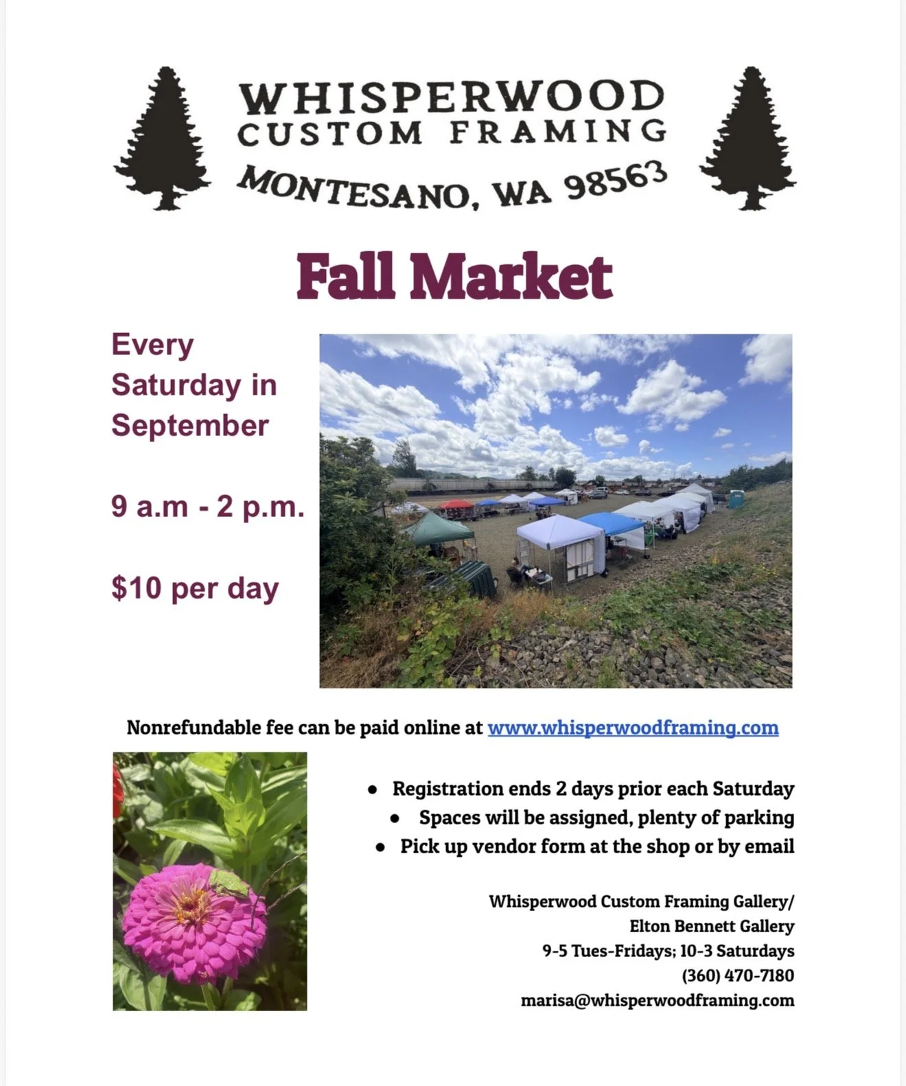September Saturday Fall Market