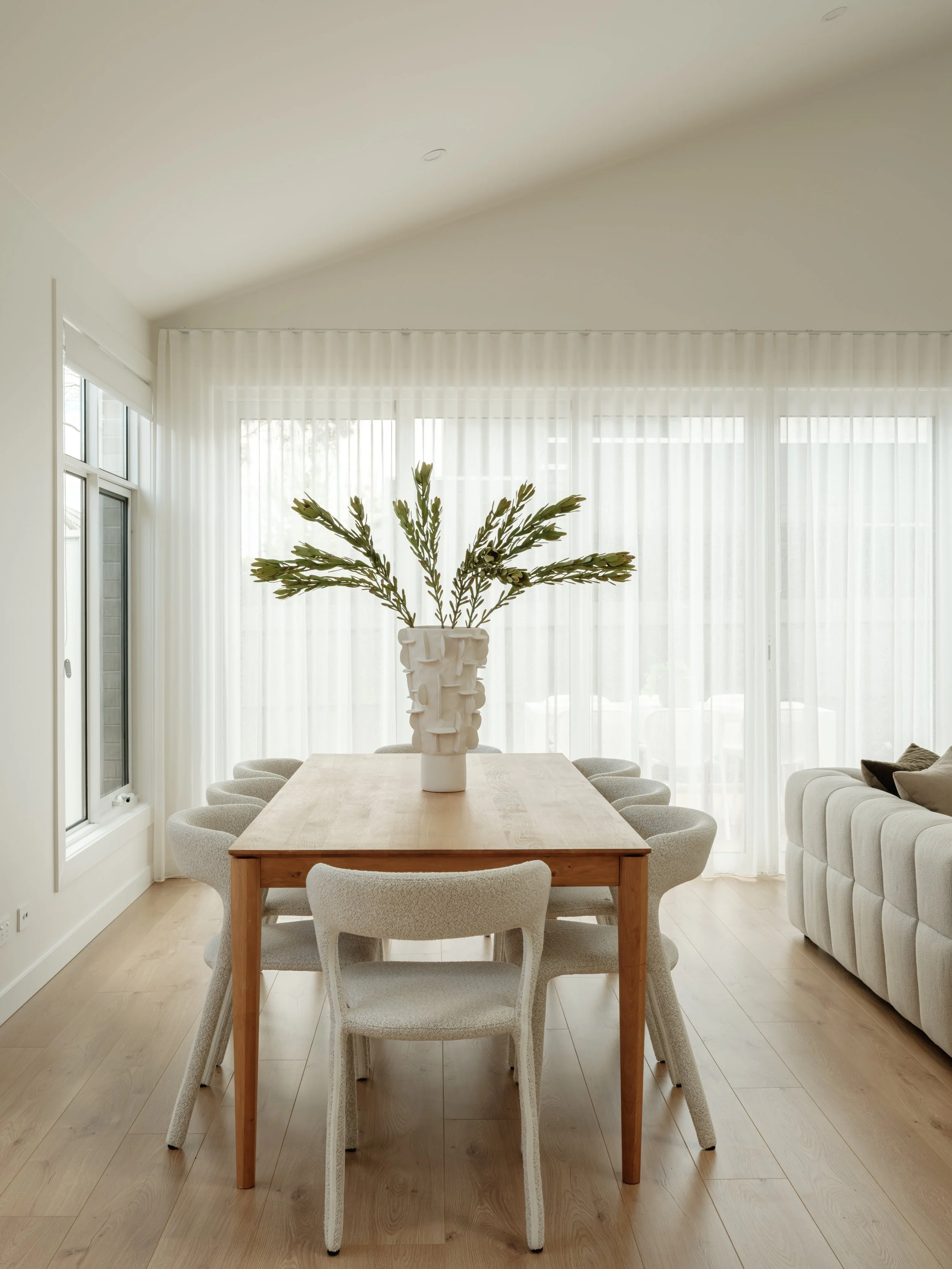Furniture layout, a reference used in spatial design.