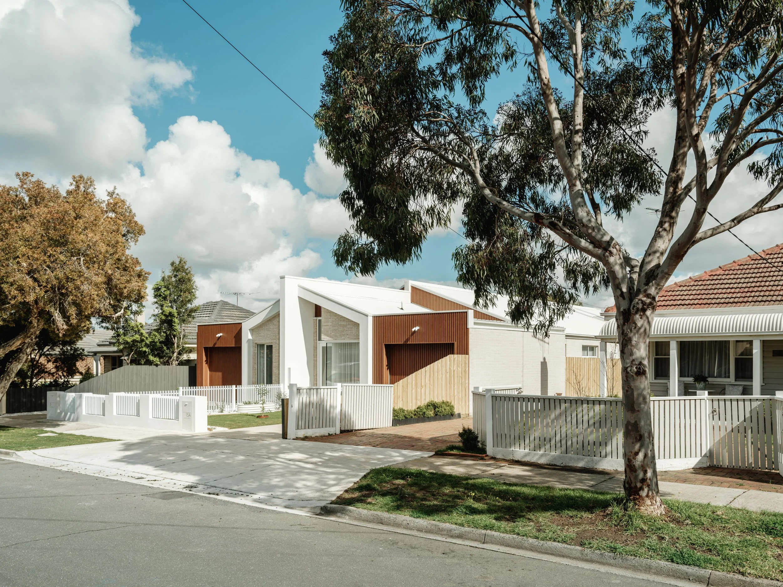 A balance between contemporary design within the existing streetscape.