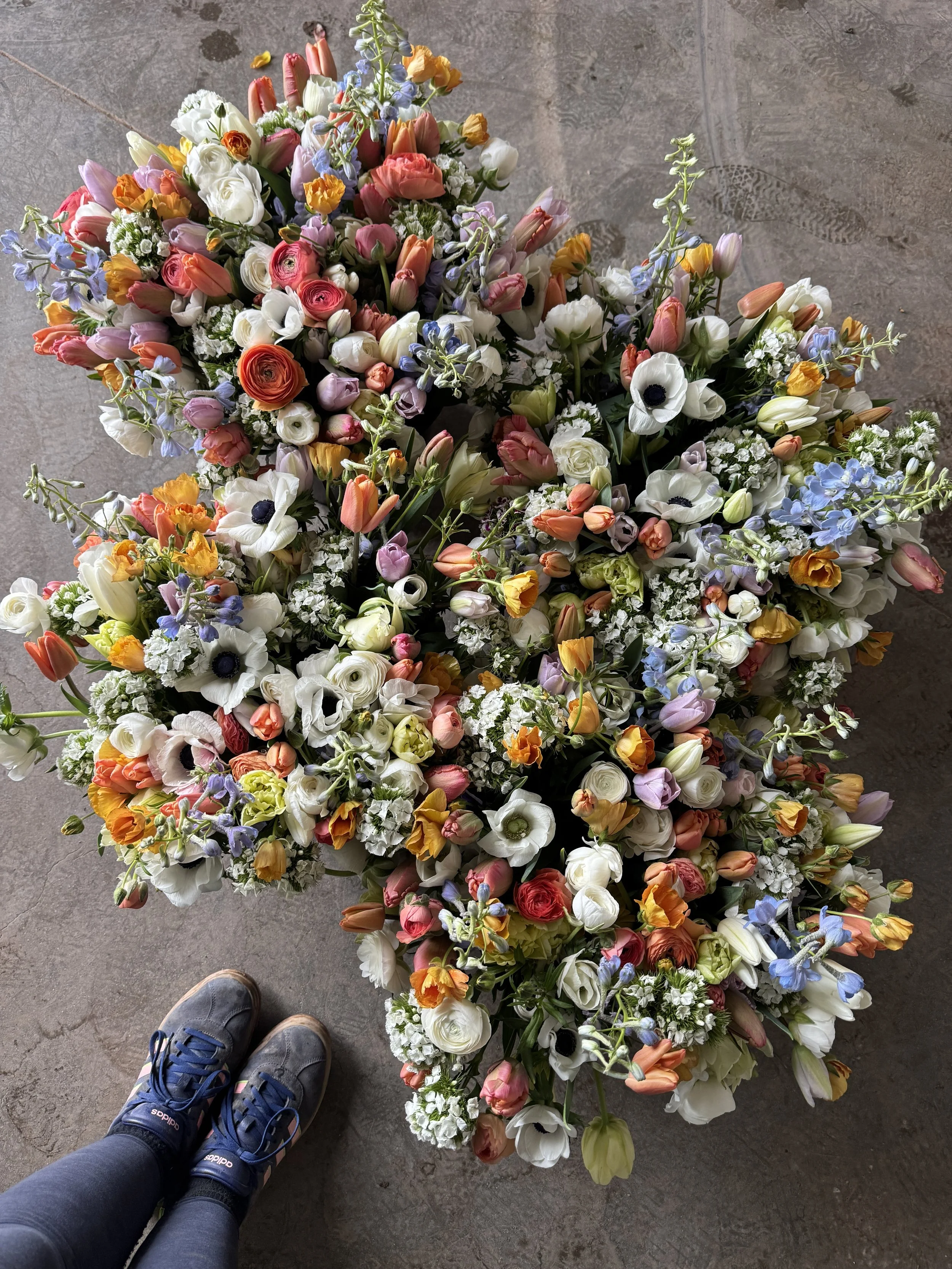 mixed market bouquets