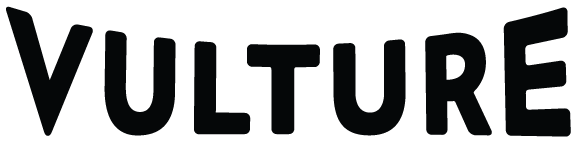 The word 'VULTURE' in large, black, bold letters on a dark background.