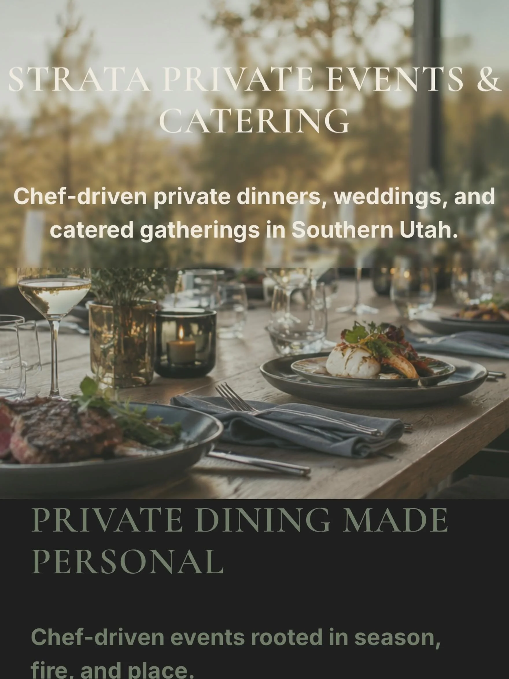 ✨ We&rsquo;re officially live on Google and our updated website is now online!

From intimate in-home dinners and vacation rental experiences to private celebrations and chef-curated tasting menus, booking with Strata Private Dining is now easier tha