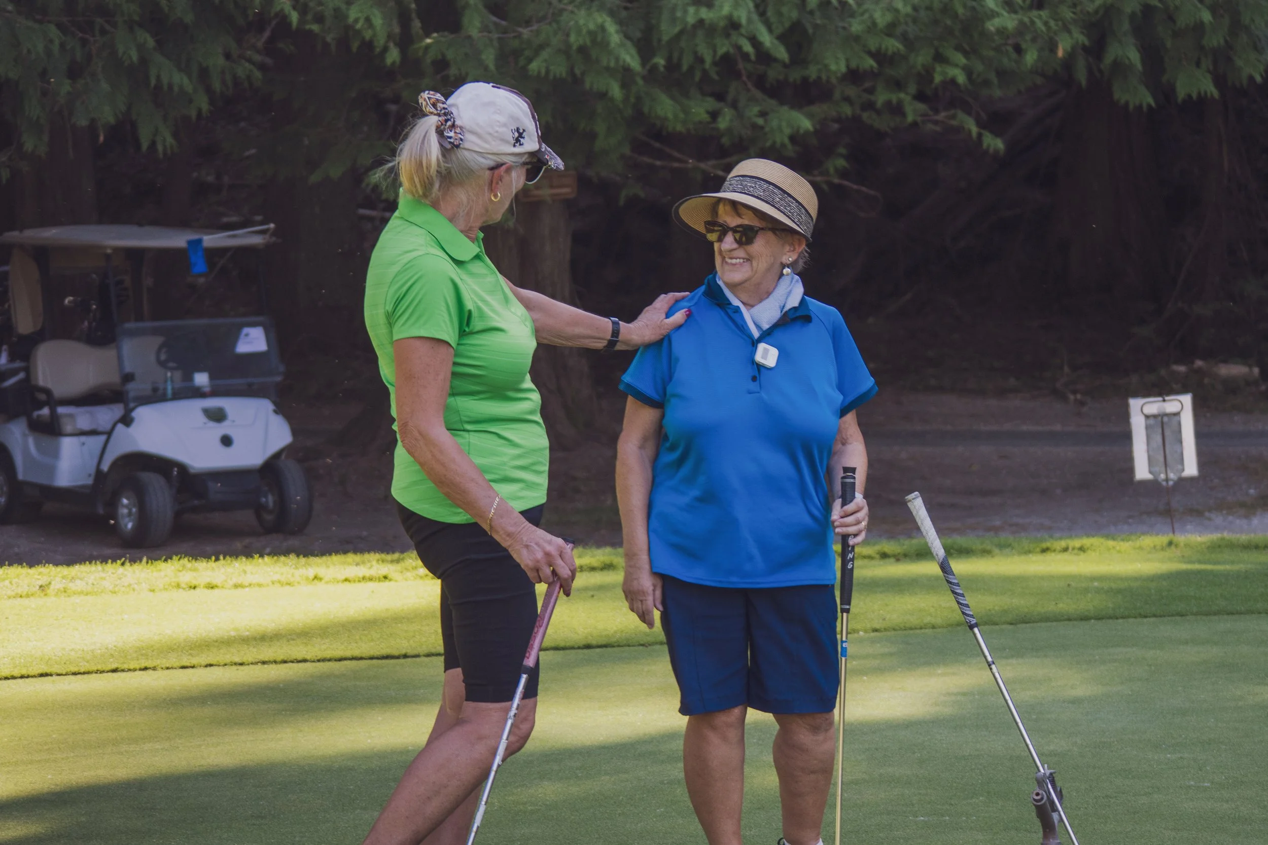 Why do Wednesday golfers always seem... happier?