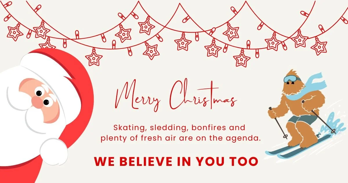 December 25–26, 2026 — Christmas at Camp