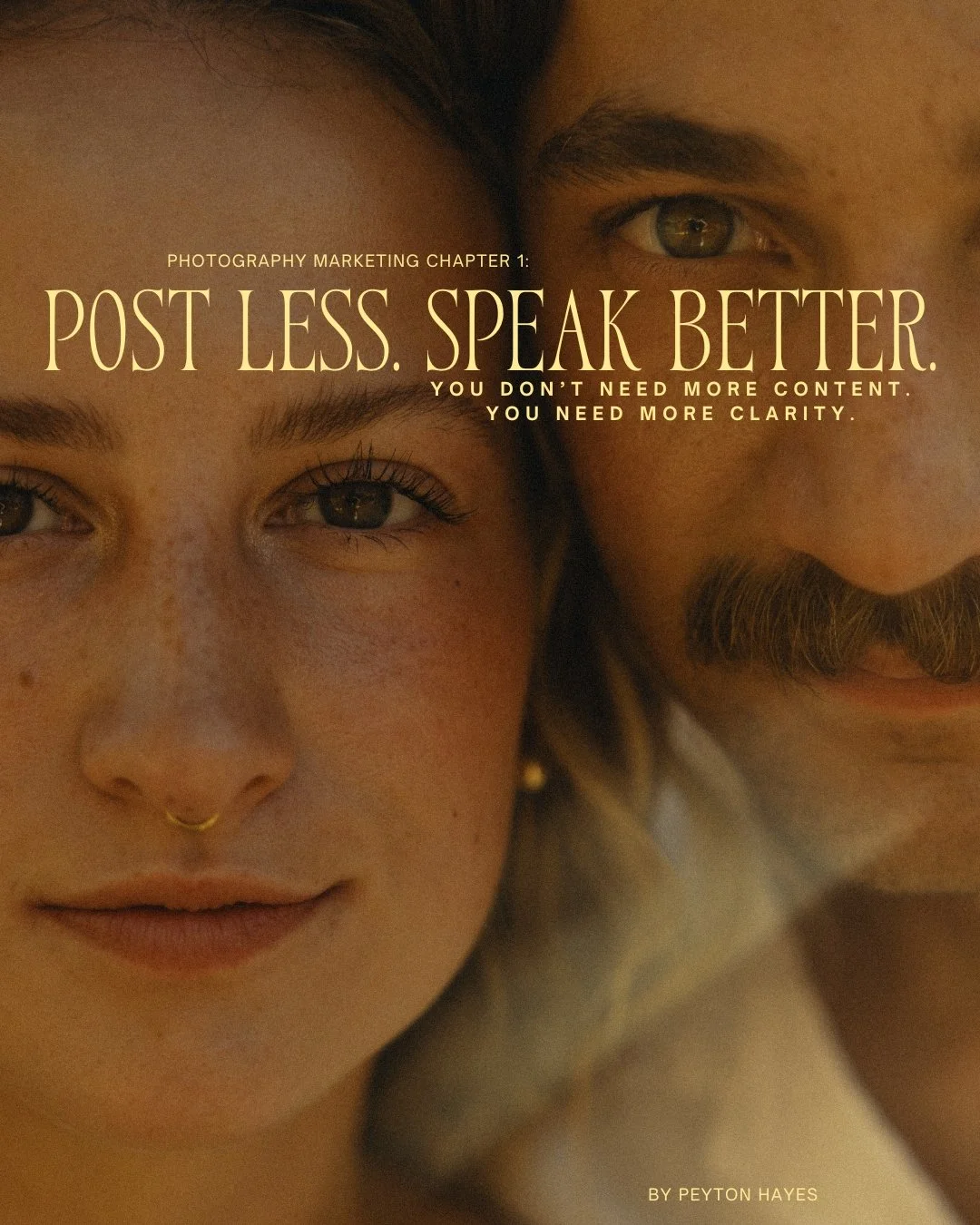 Post Less, Speak Better: A photographers guide to marketing