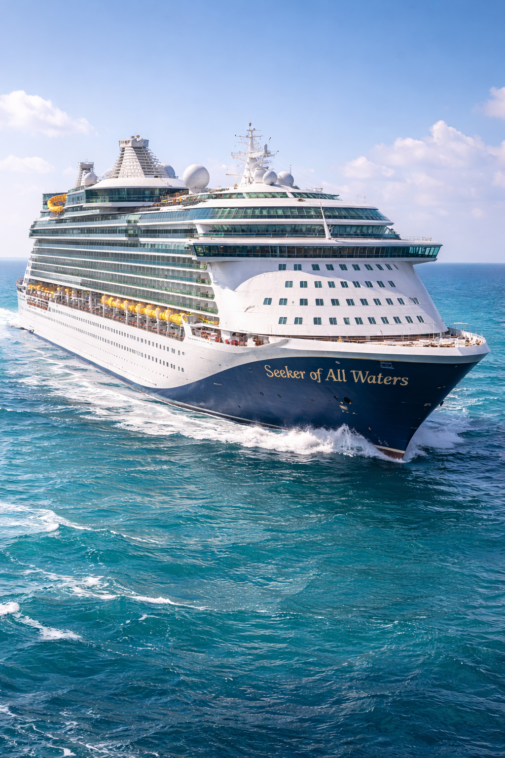 Seeker of all Waters 4 night Caribbean cruise.