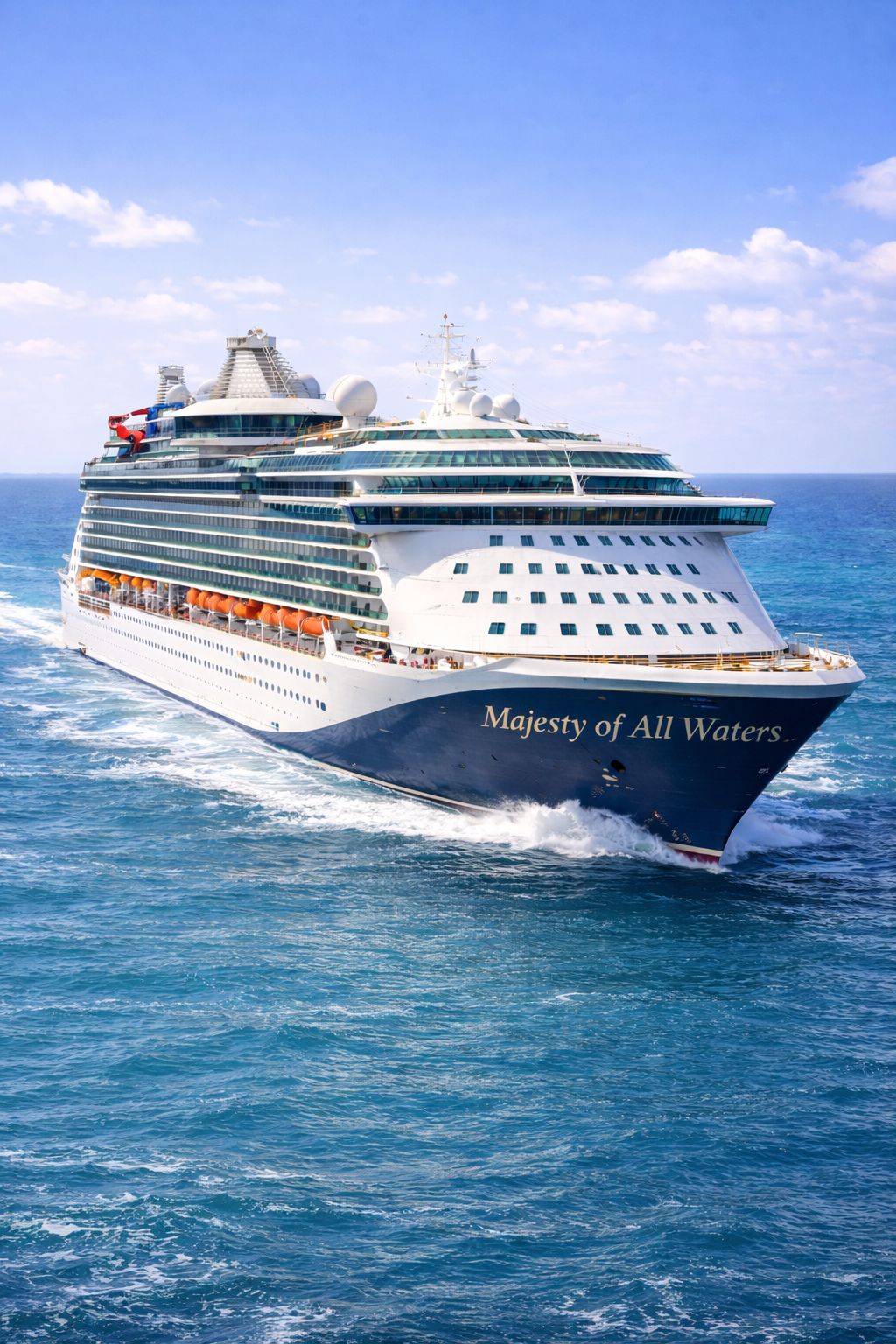 Majesty of all Waters 8 night International cruise.