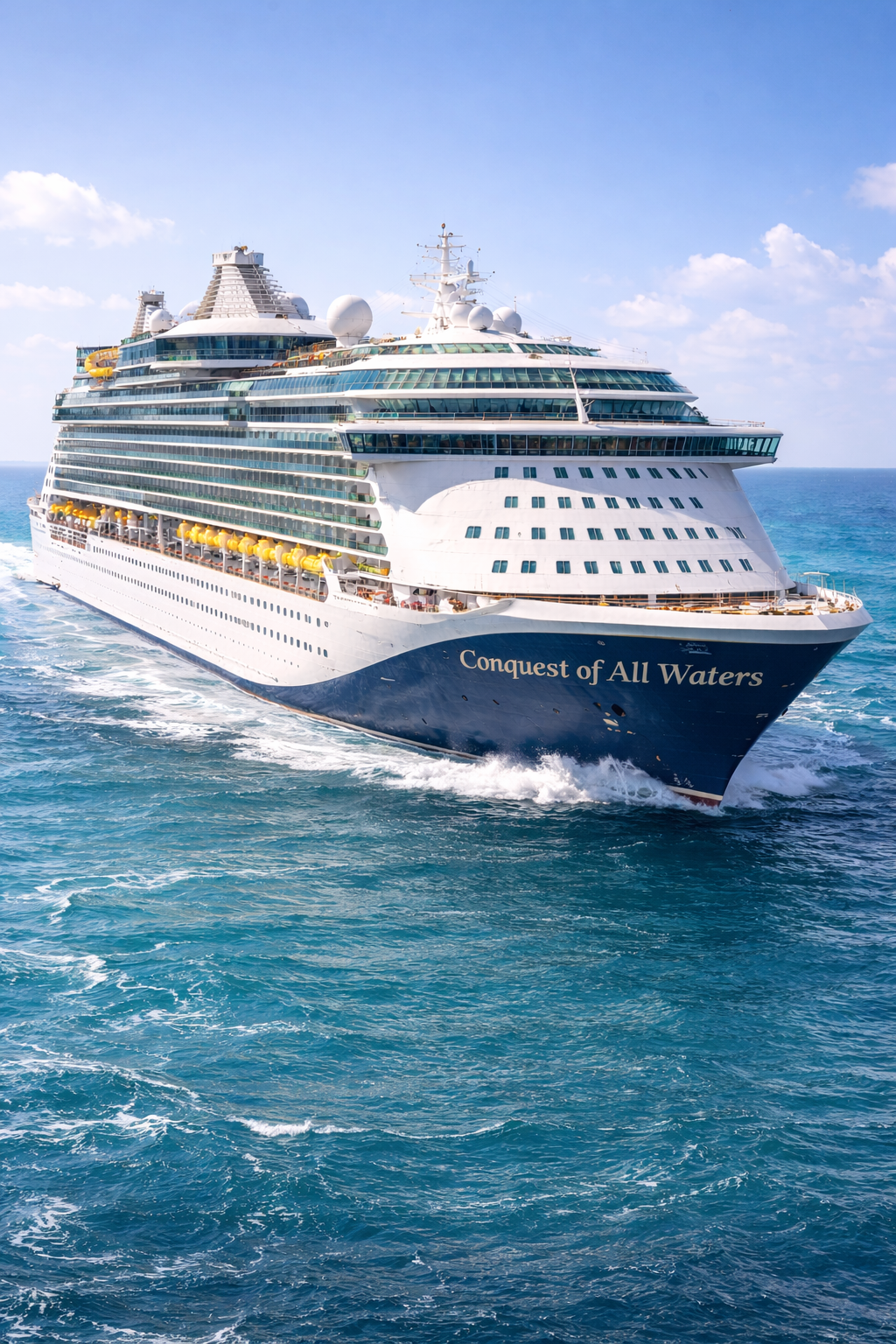 Conquest of all Waters 3 night Caribbean cruise.