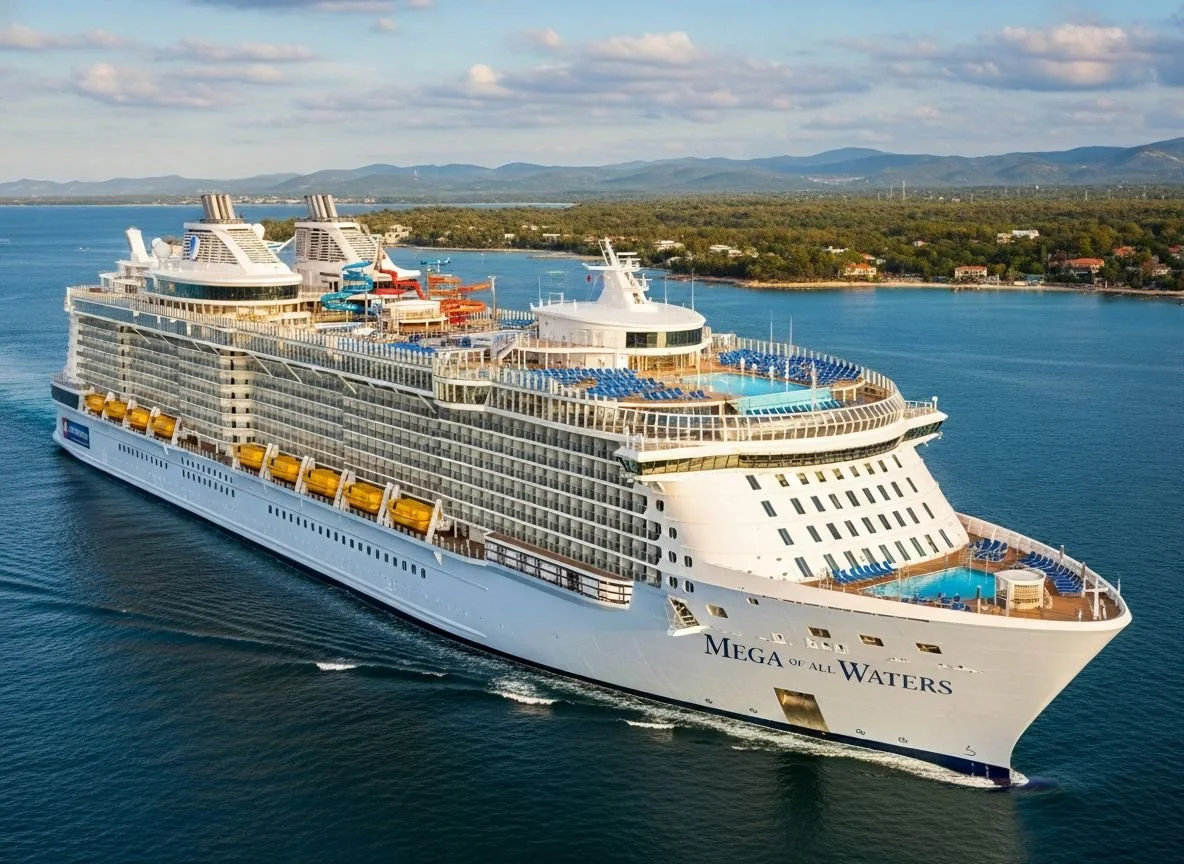 Mega of all Waters 3 night Caribbean cruise.