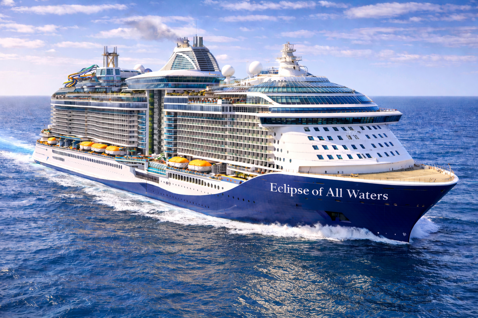 Eclipse of all Waters 4 night Caribbean cruise.