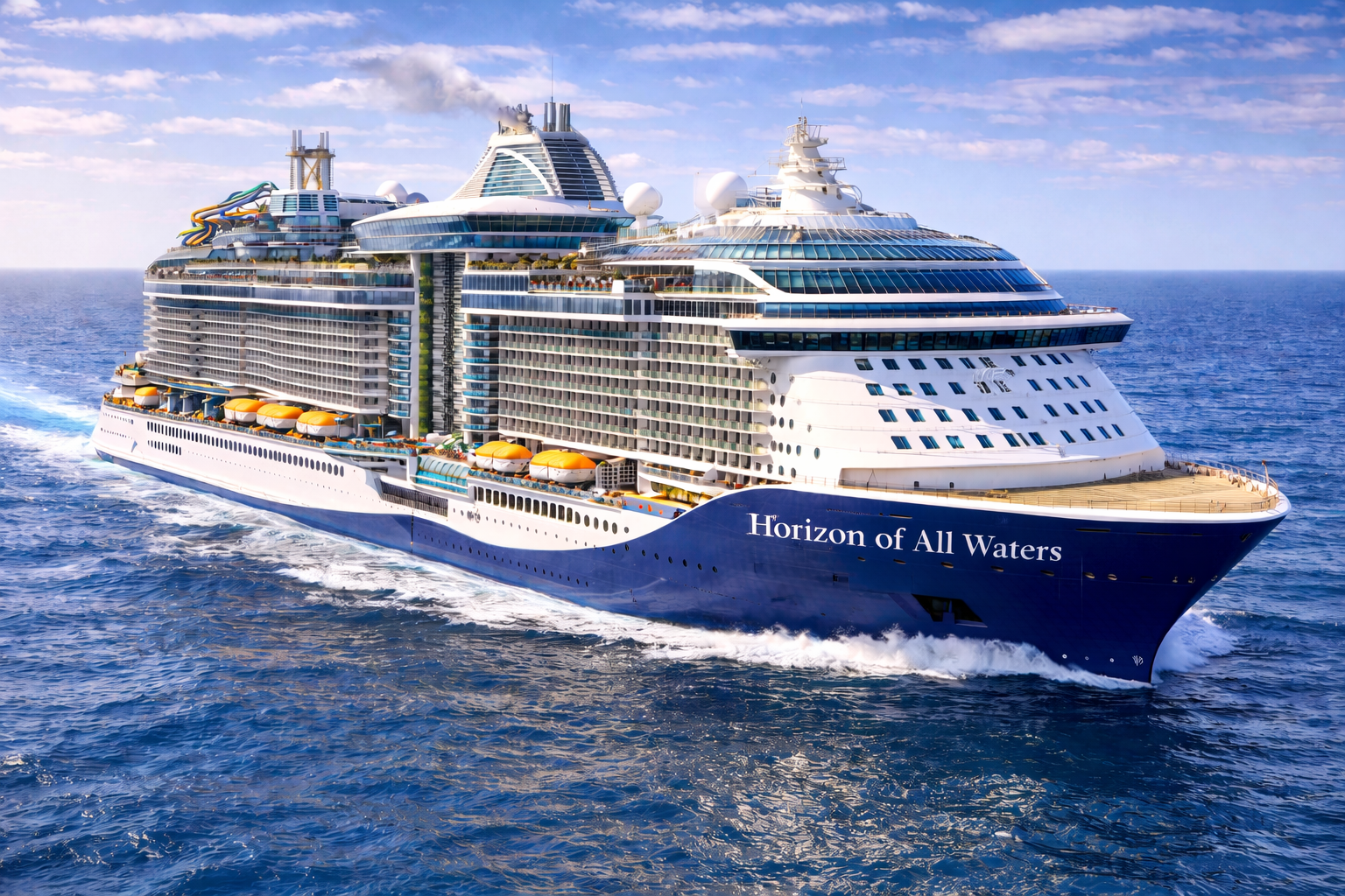 Horizon of all Waters 3 night Caribbean cruise.