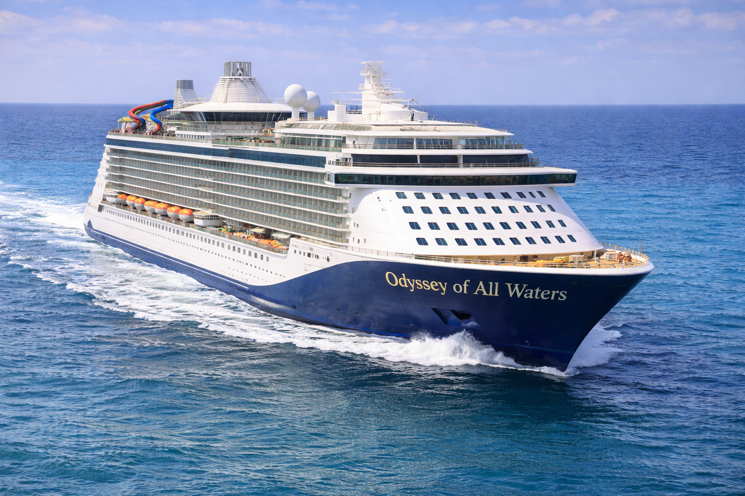 Odyssey of all Waters 4 night Caribbean cruise.