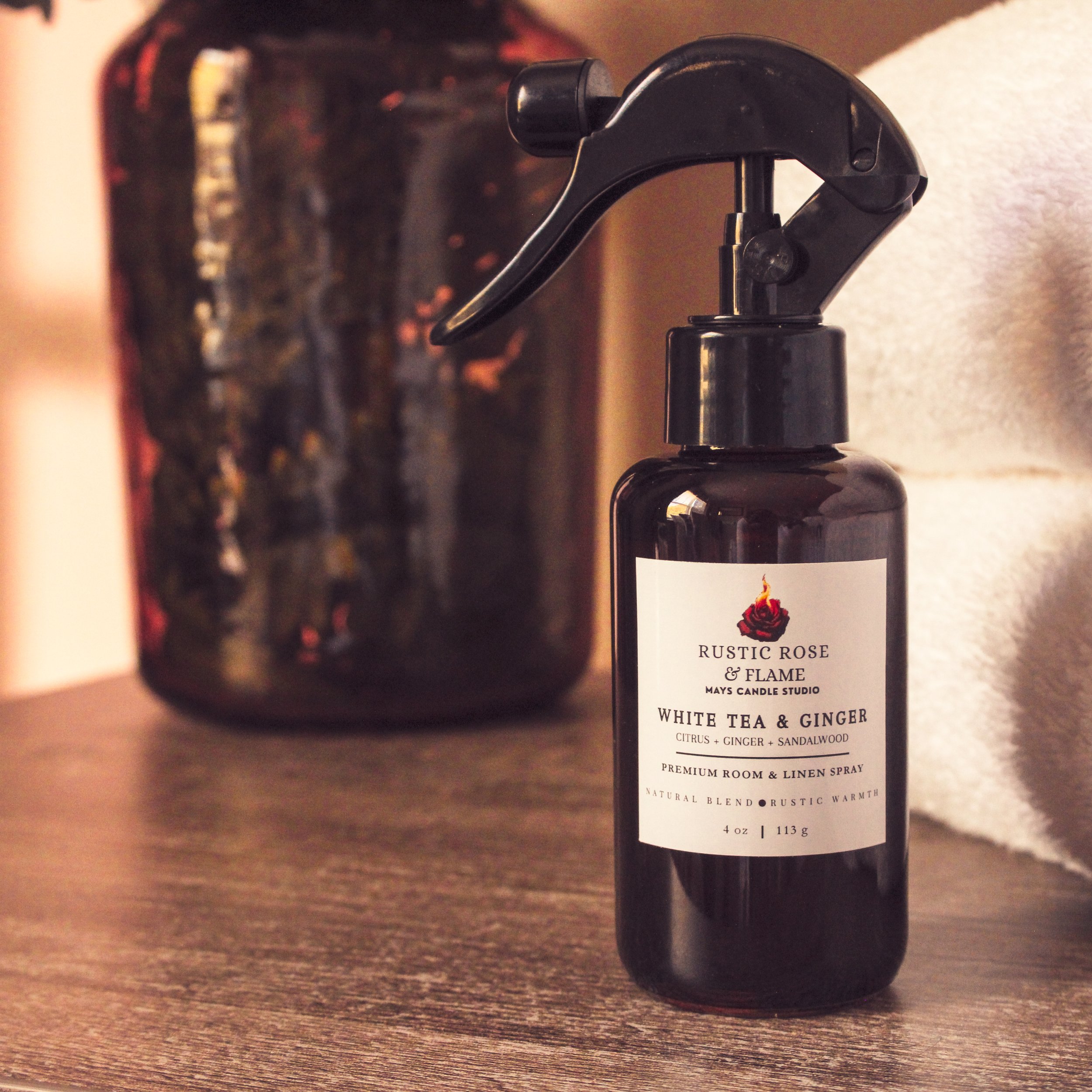 White Tea and Ginger Room Spray Lifestyle