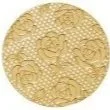 Close-up of a gold coin with intricate dragon design.