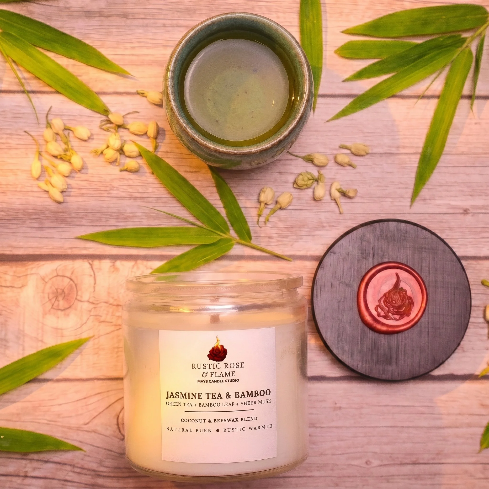 7oz Jasmine Tea & Bamboo